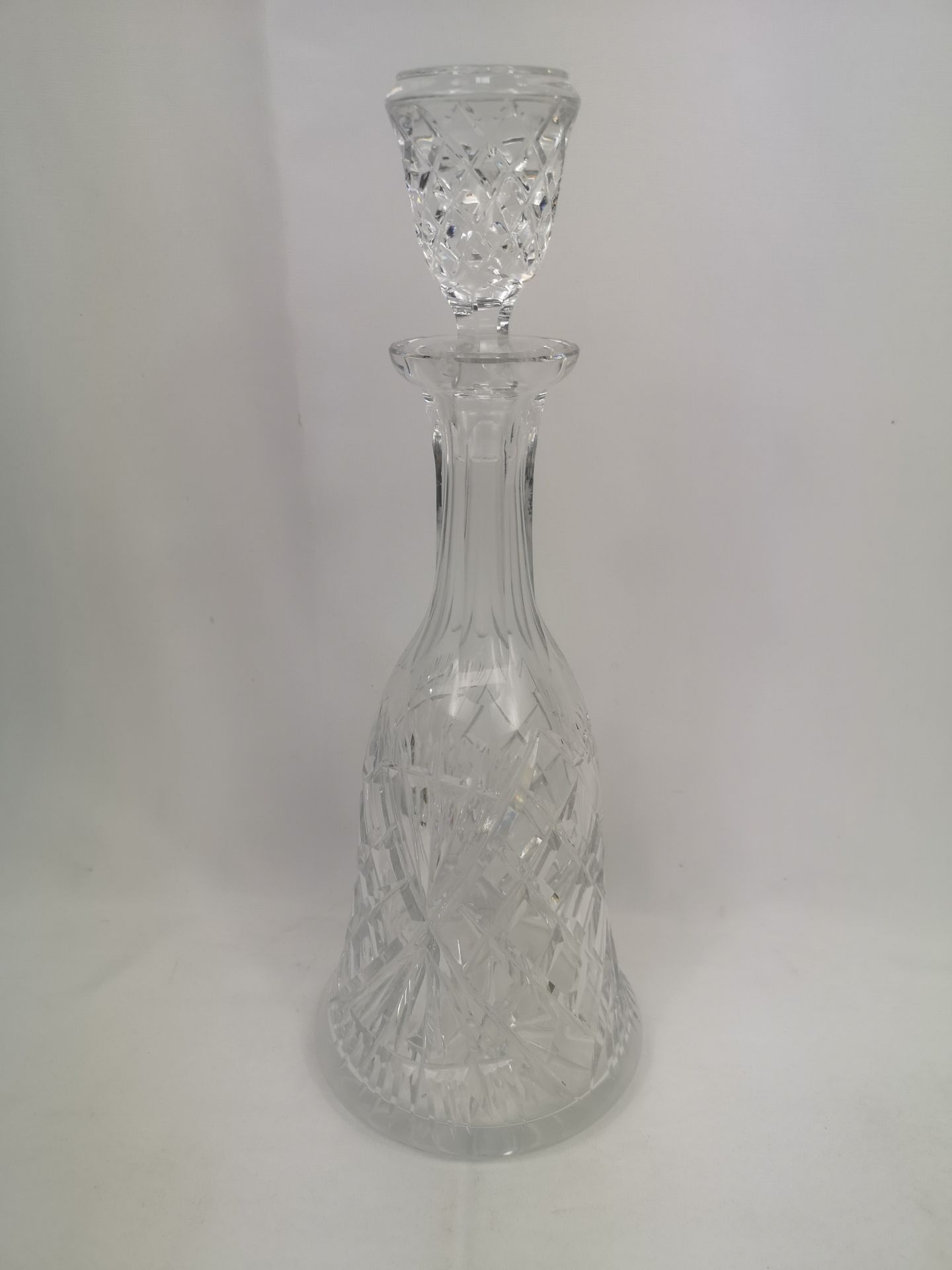 Three glass decanters and a claret jug - Image 6 of 6