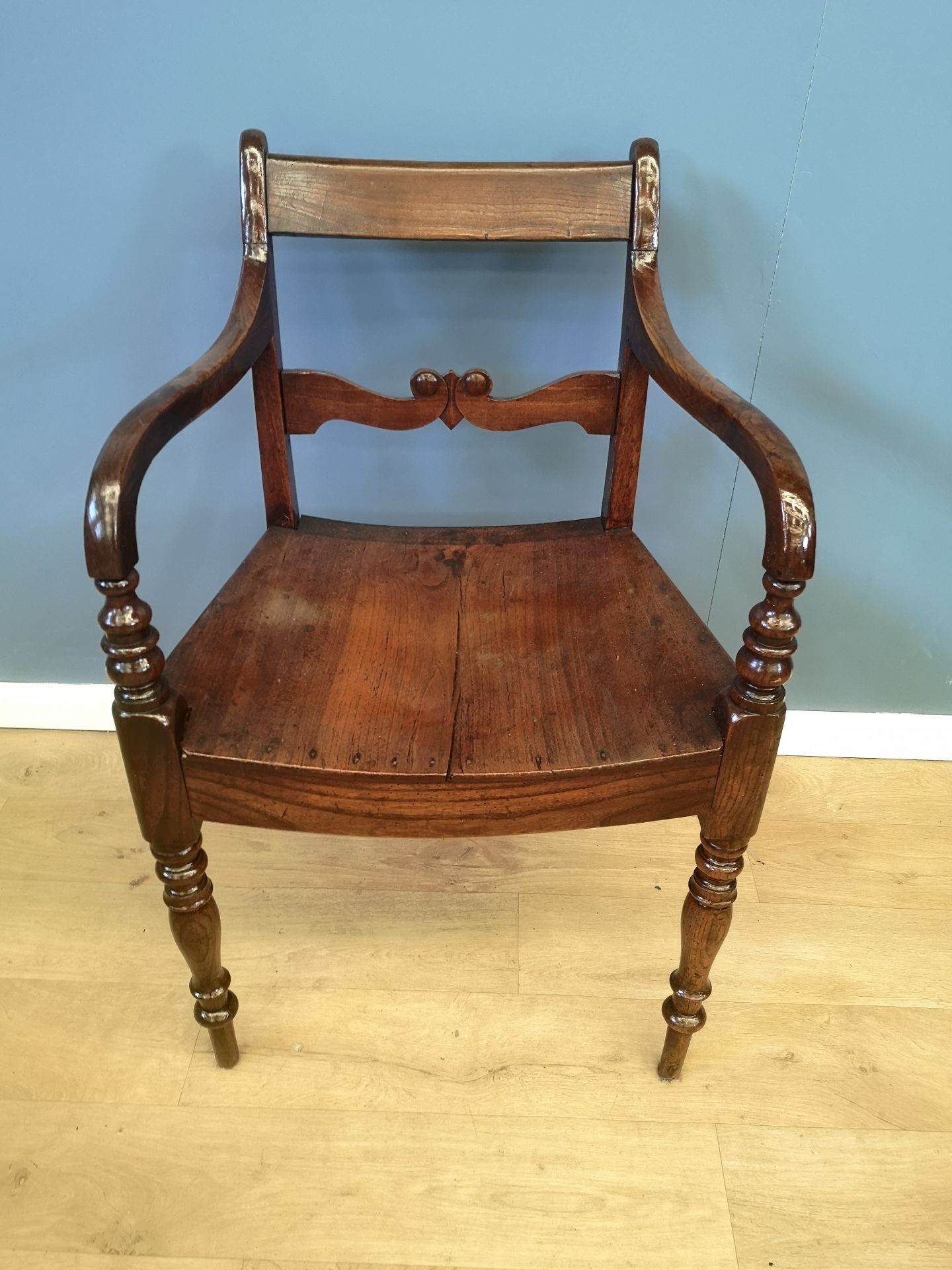 Two 19th century open armchairs - Image 2 of 4