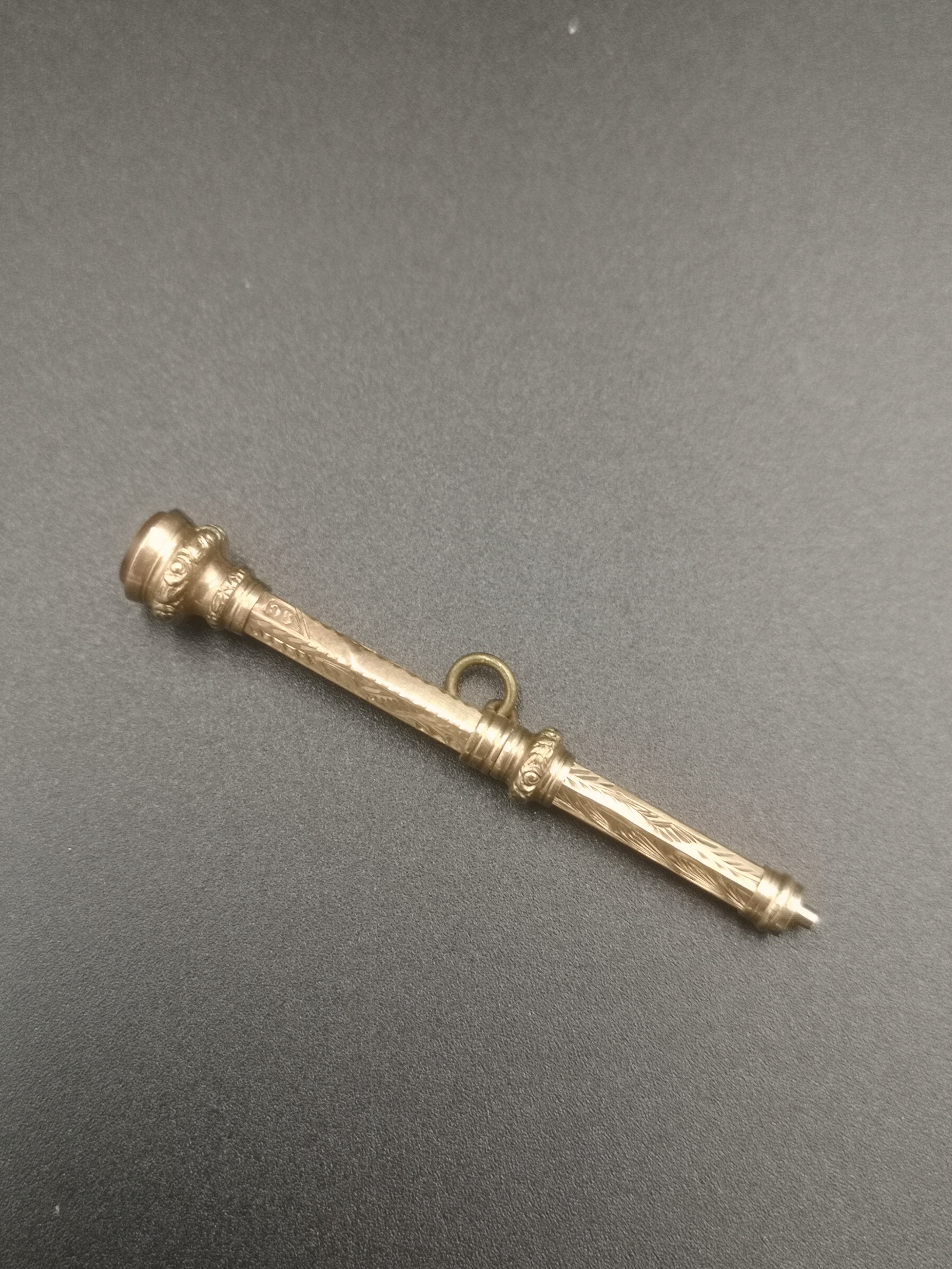 Victorian gold mechanical pencil - Image 5 of 5
