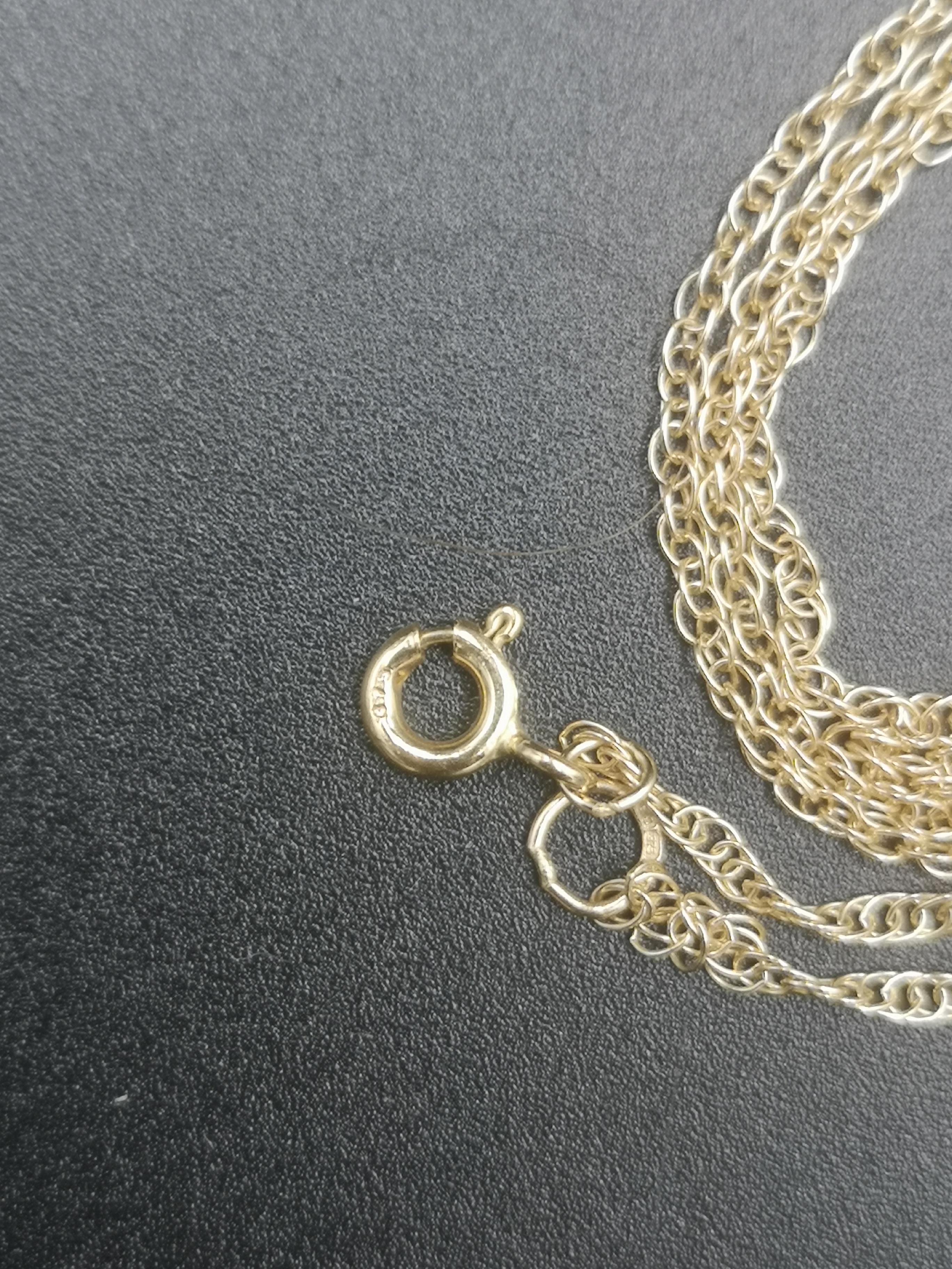 9ct gold necklace - Image 4 of 4