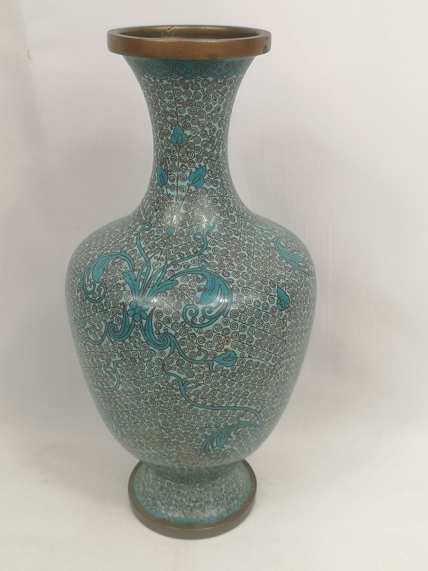 Cloisonne vase and other items - Image 4 of 5