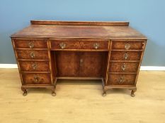 Waring & Gillow walnut desk