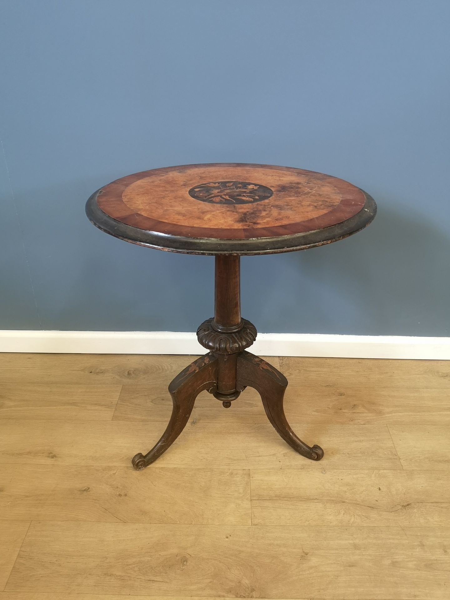 19th century circular display table