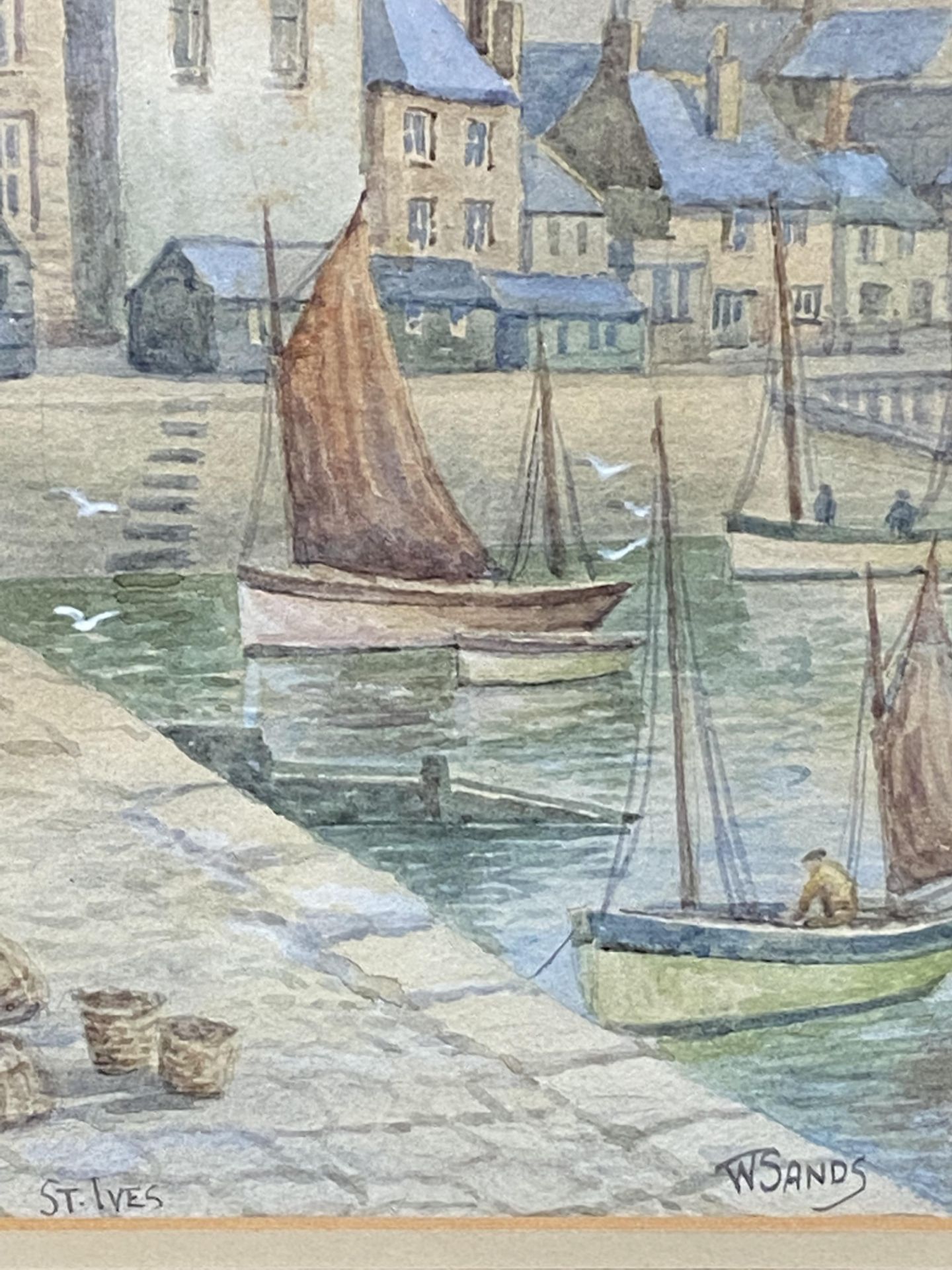 Two watercolours of St. Ives - Image 5 of 7