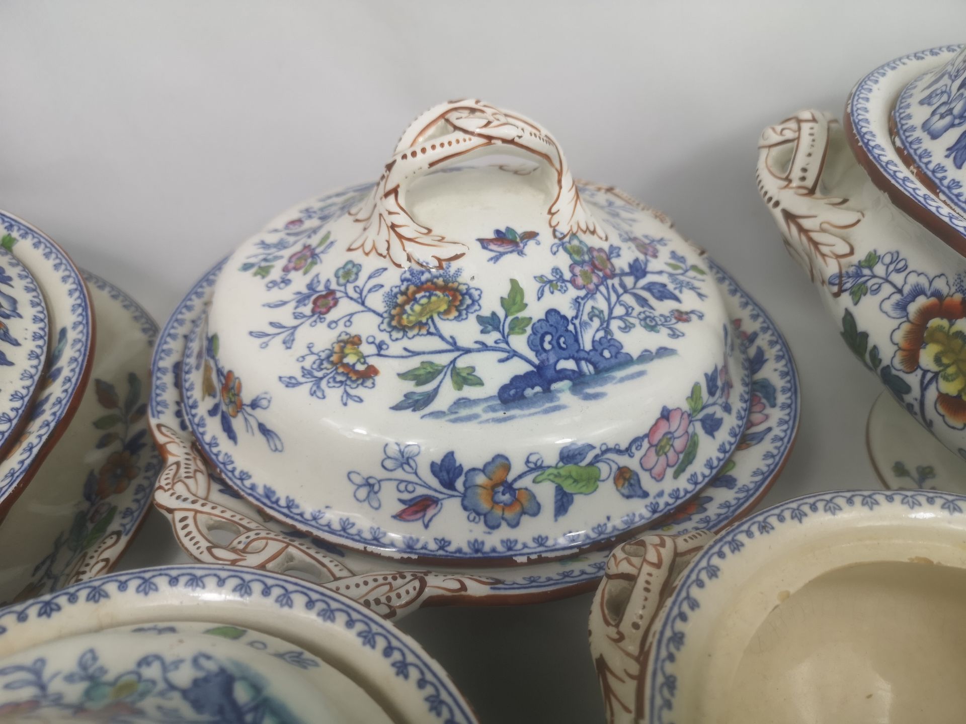 Quantity of Masons Swansea dinnerware - Image 3 of 7