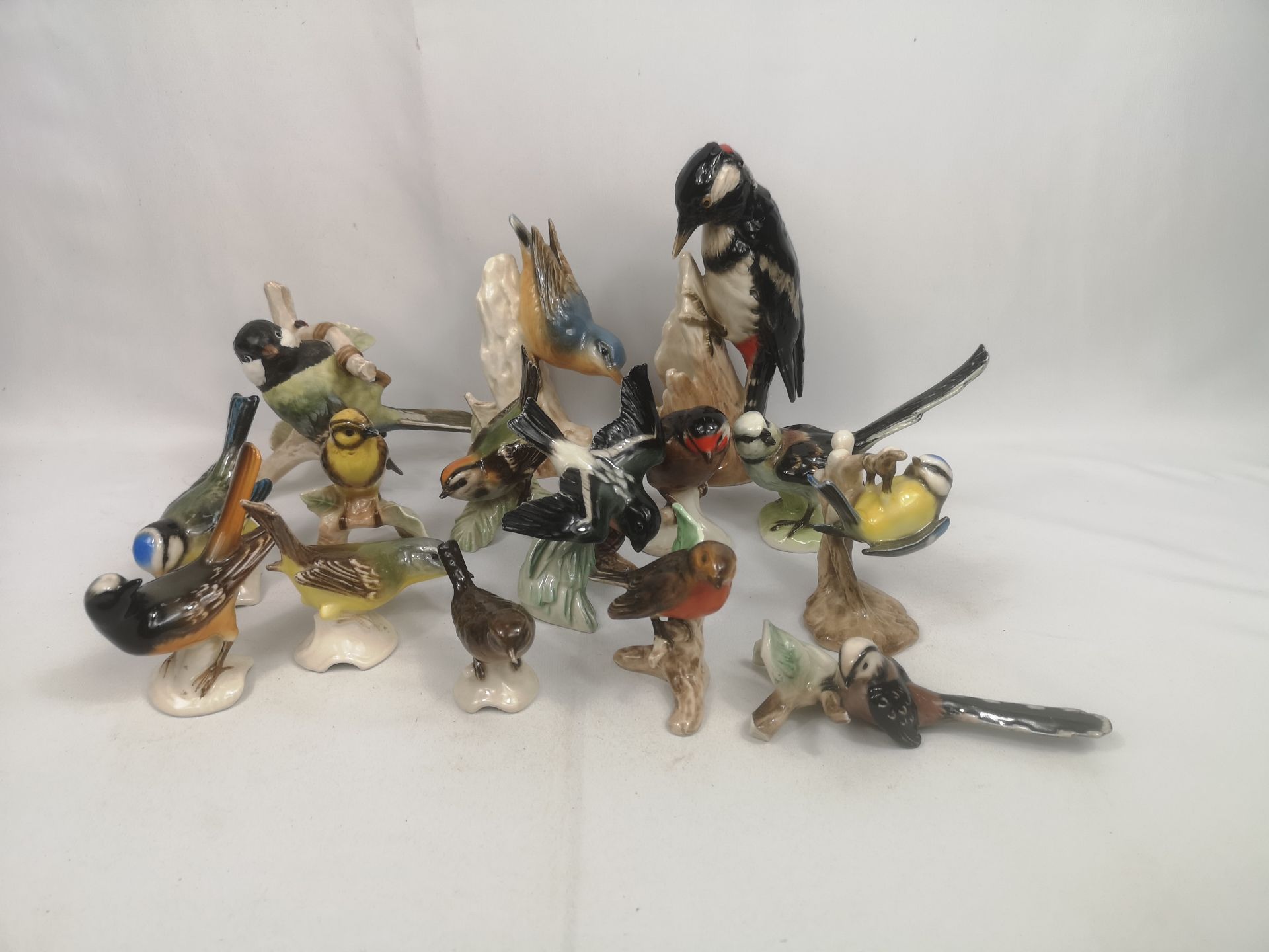 Collection of 15 Goebel porcelain birds - Bild 5 aus 5