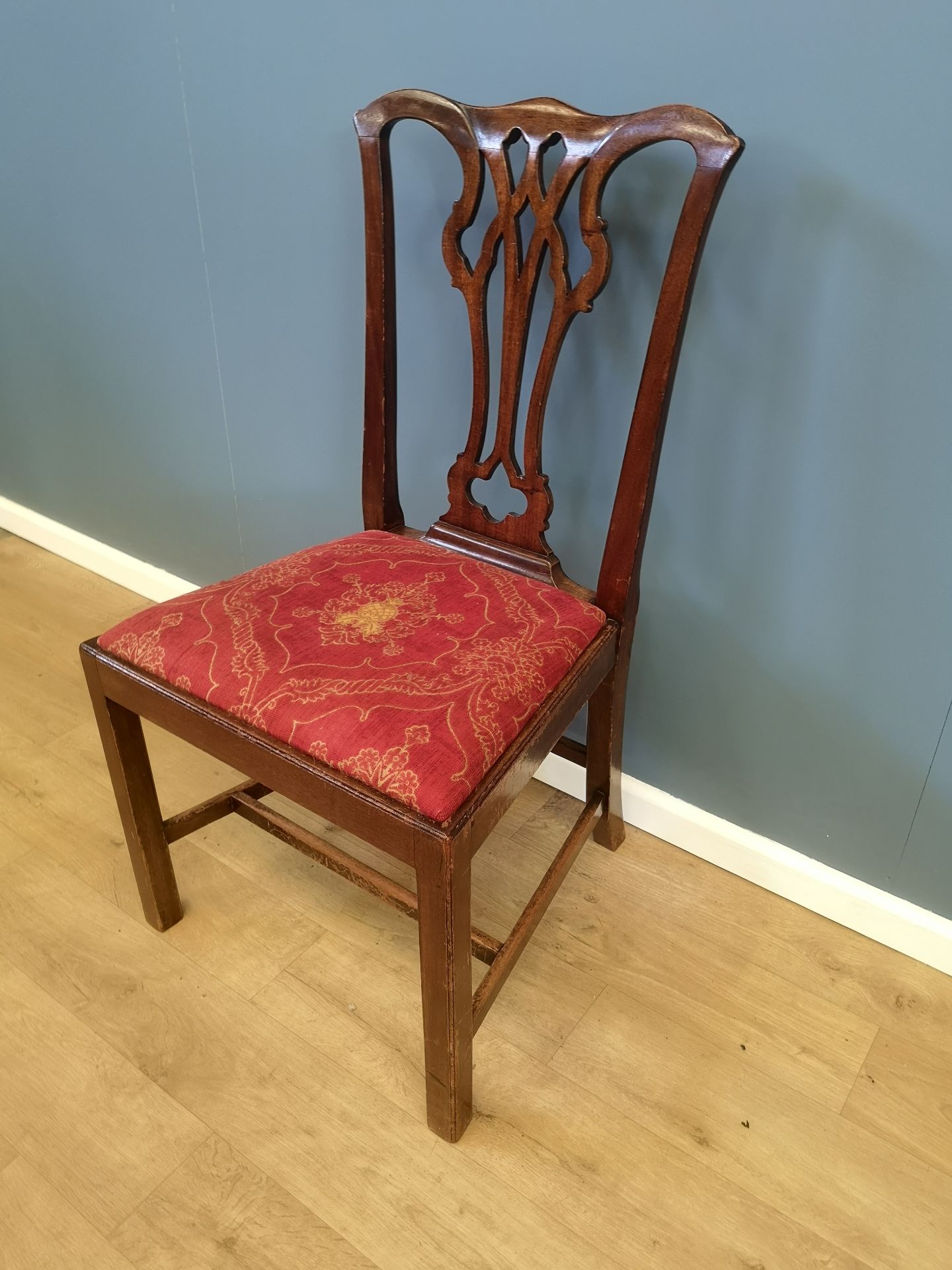 Set of six mahogany - Image 3 of 7