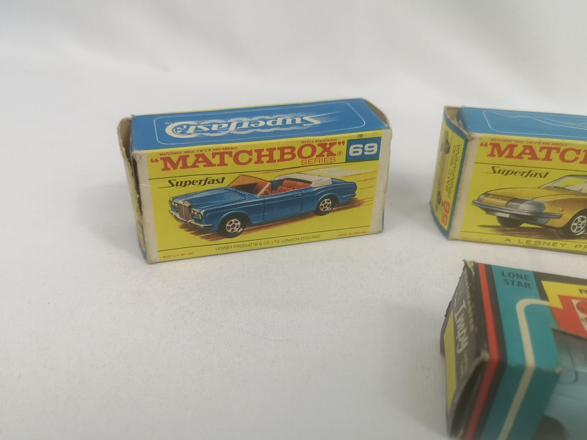 Two boxed Matchbox Series cars together with two others - Image 2 of 5