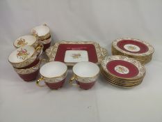 Spode 'Regent' part tea set