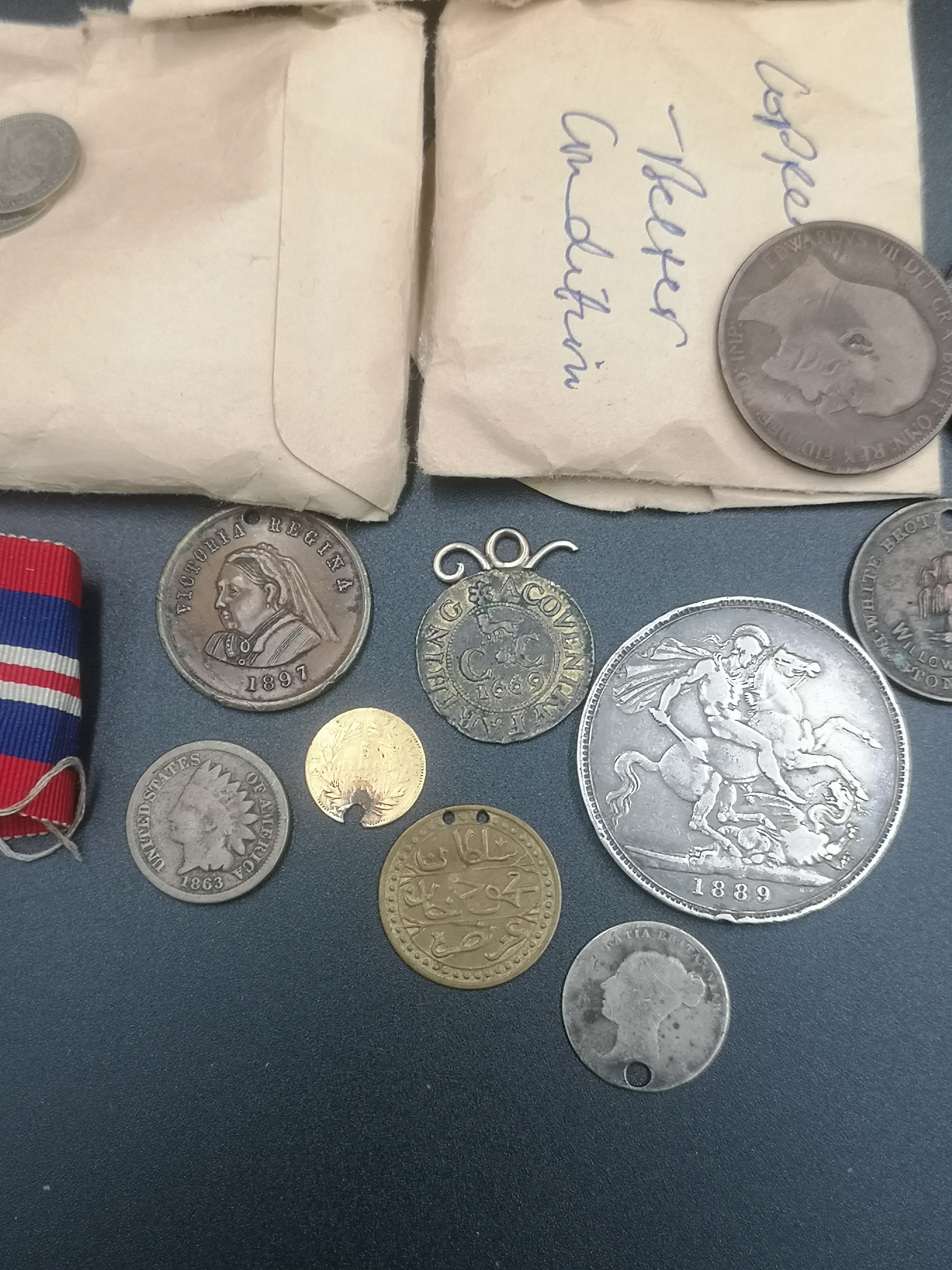 Quantity of silver coins - Image 6 of 6