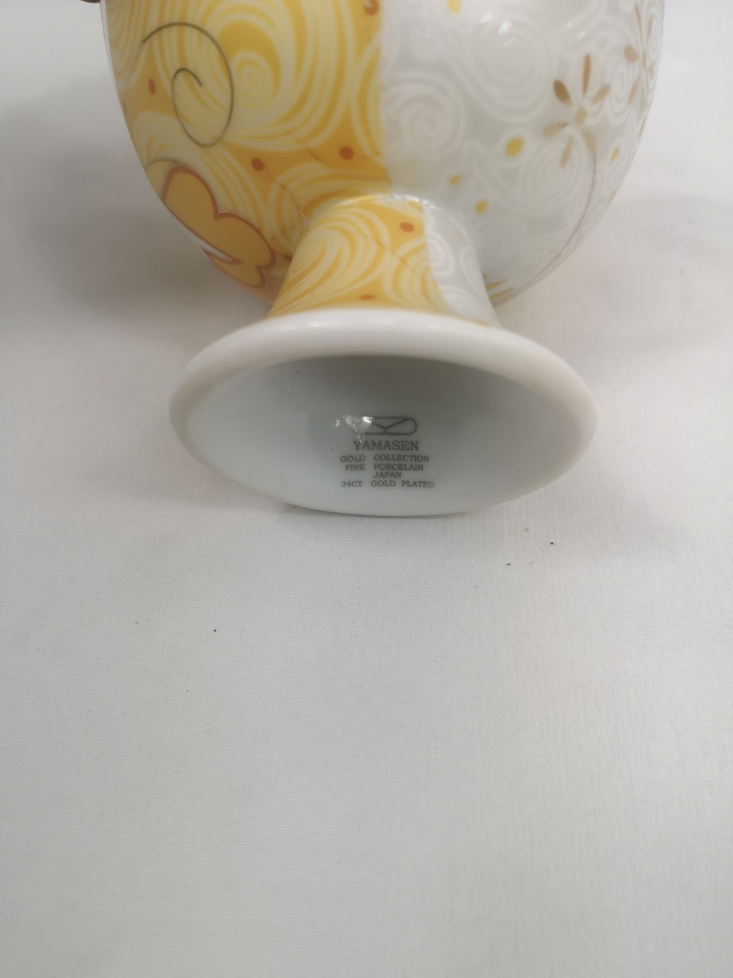 Six Japanese Yamasen porcelain ice cream bowls - Bild 5 aus 5