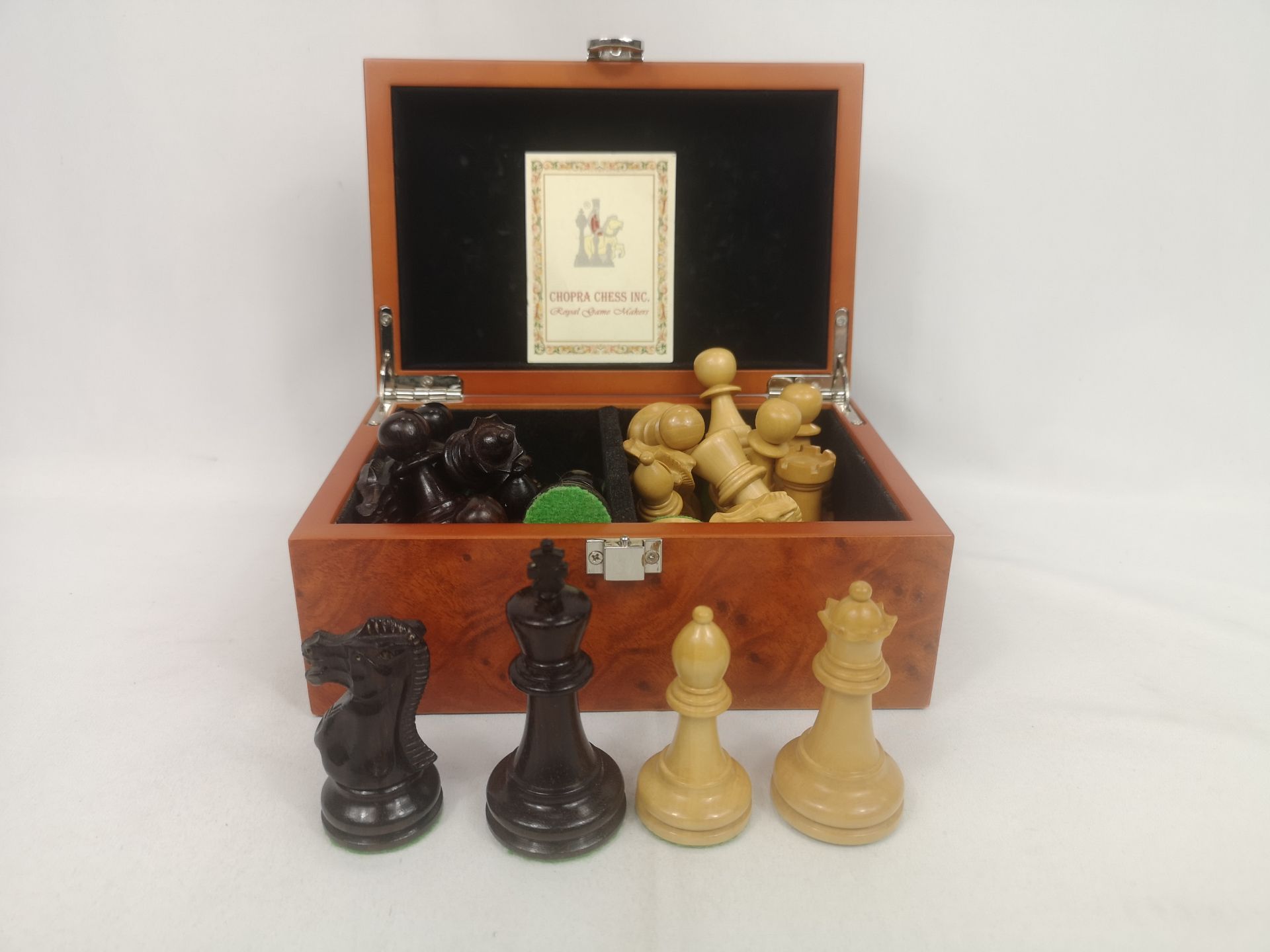 Chopra chess set in box - Bild 2 aus 4