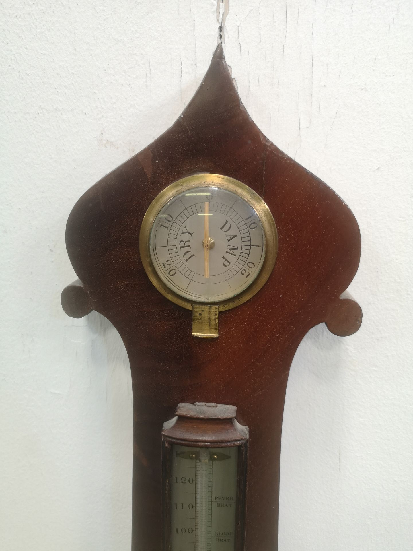 Victorian mahogany barometer - Image 5 of 5