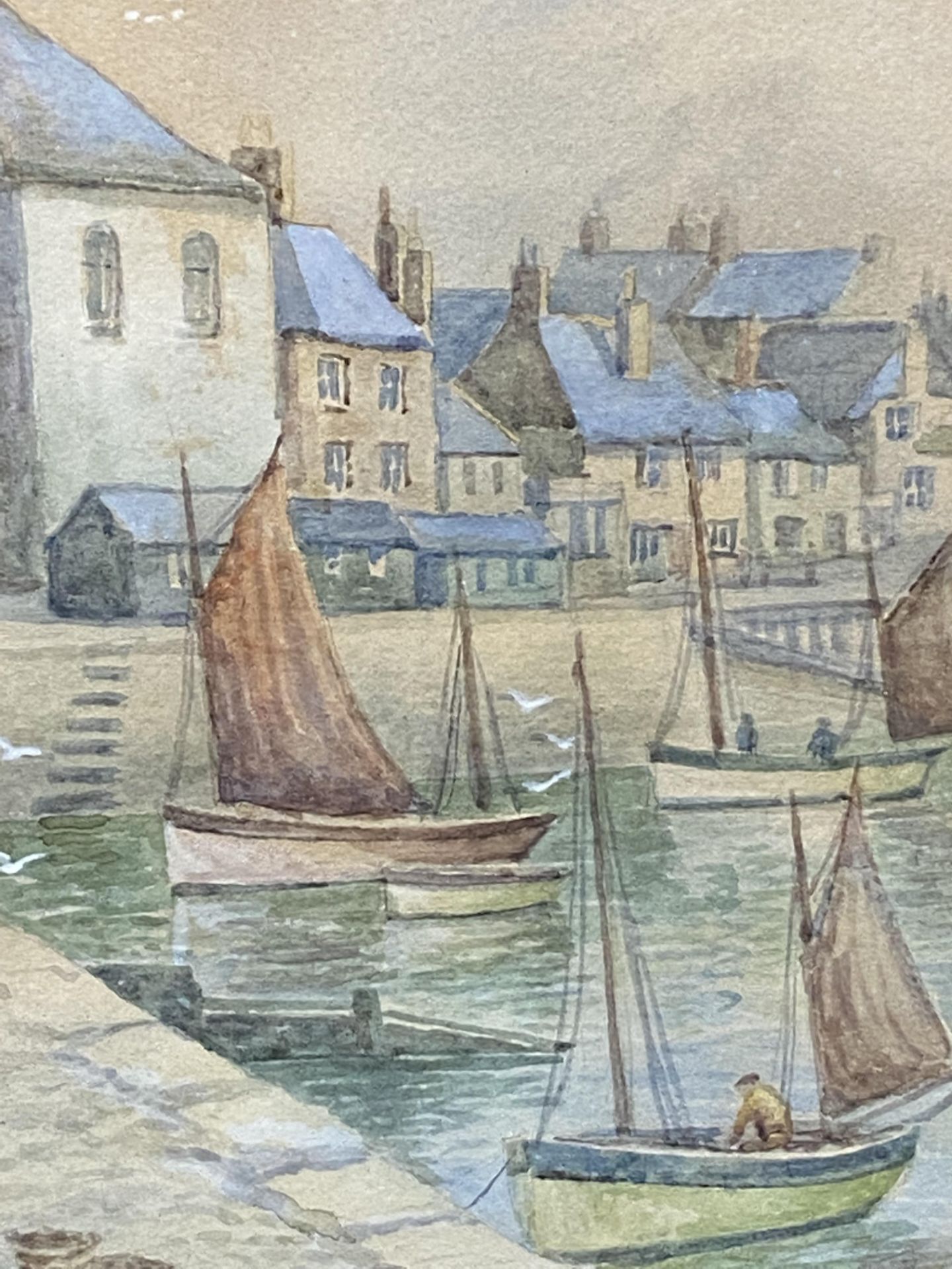 Two watercolours of St. Ives - Image 4 of 7