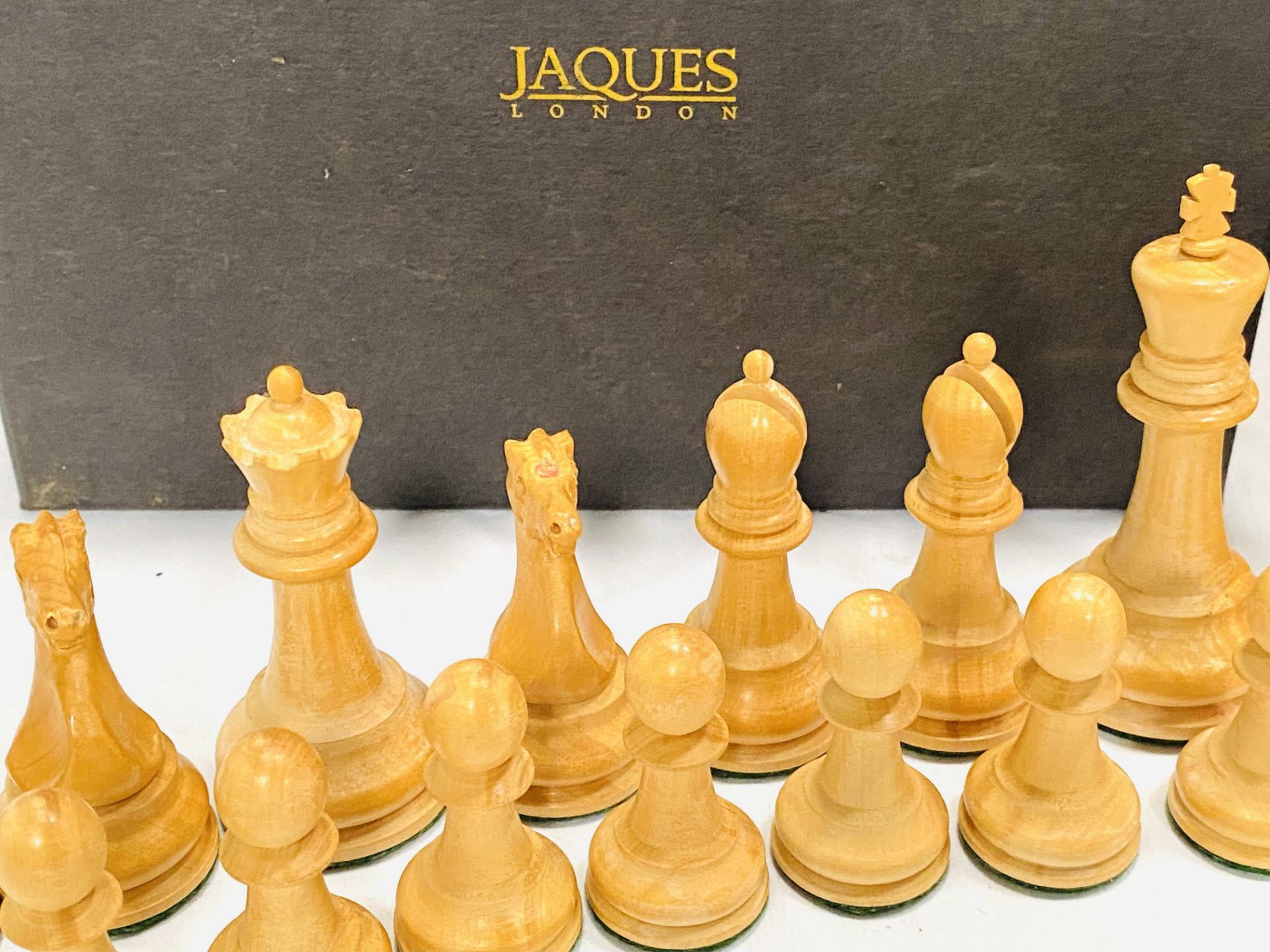 Jaques chess set - Image 4 of 6