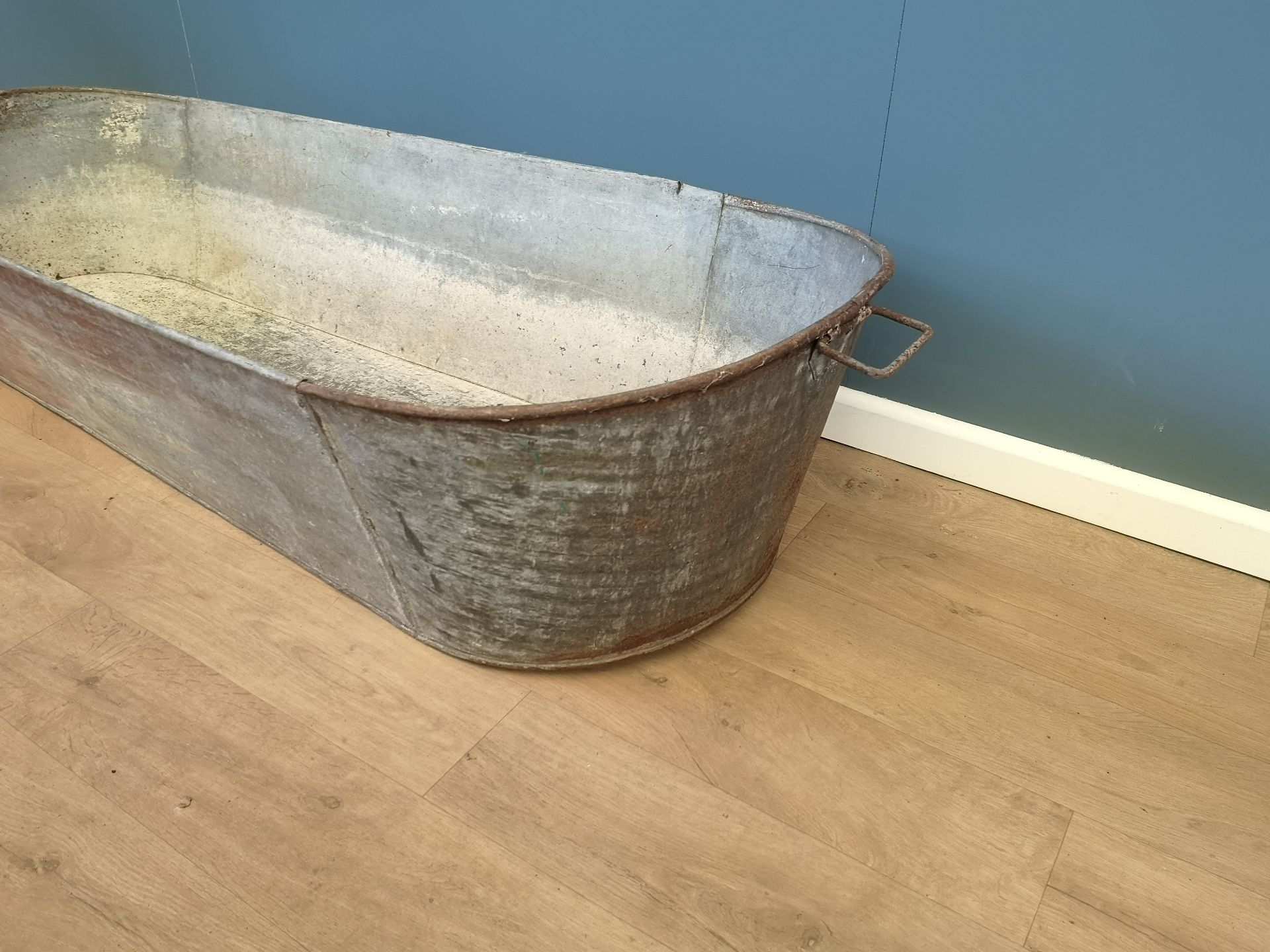 Galvanised bath - Image 3 of 5