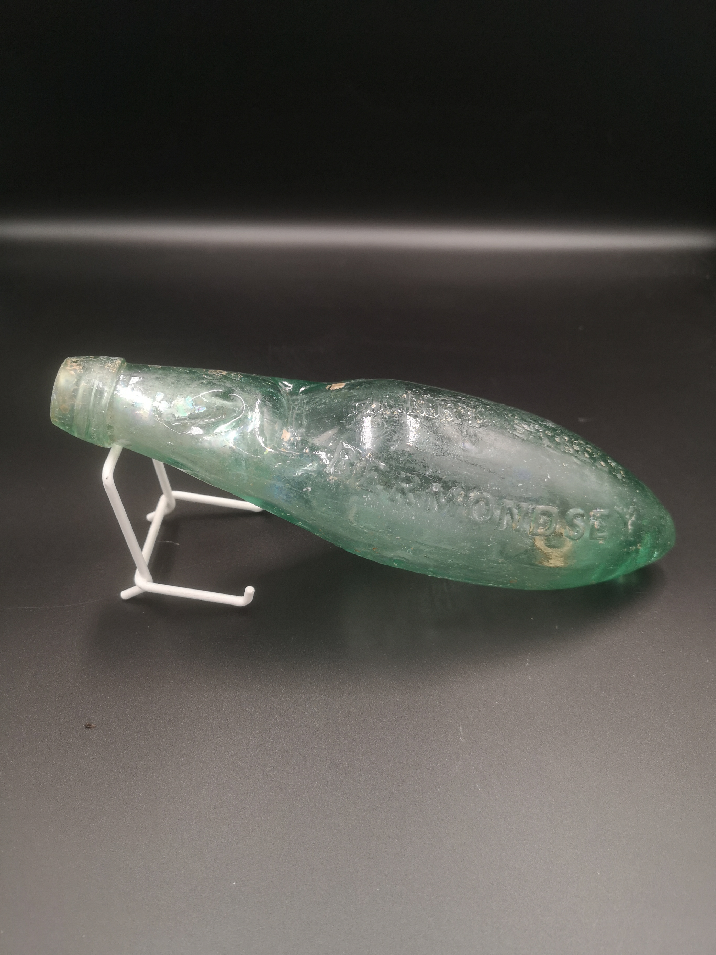 A Codd's patent glass bottle - Image 3 of 6