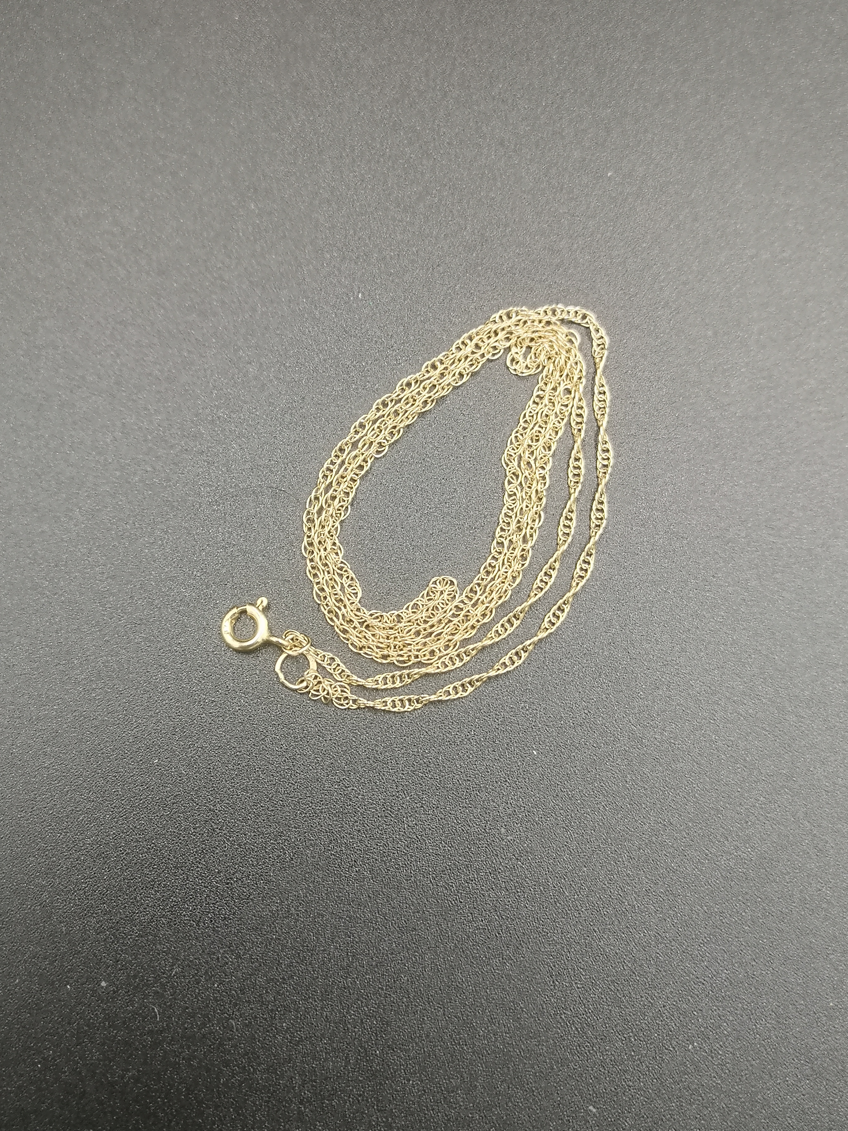 9ct gold necklace - Image 3 of 4