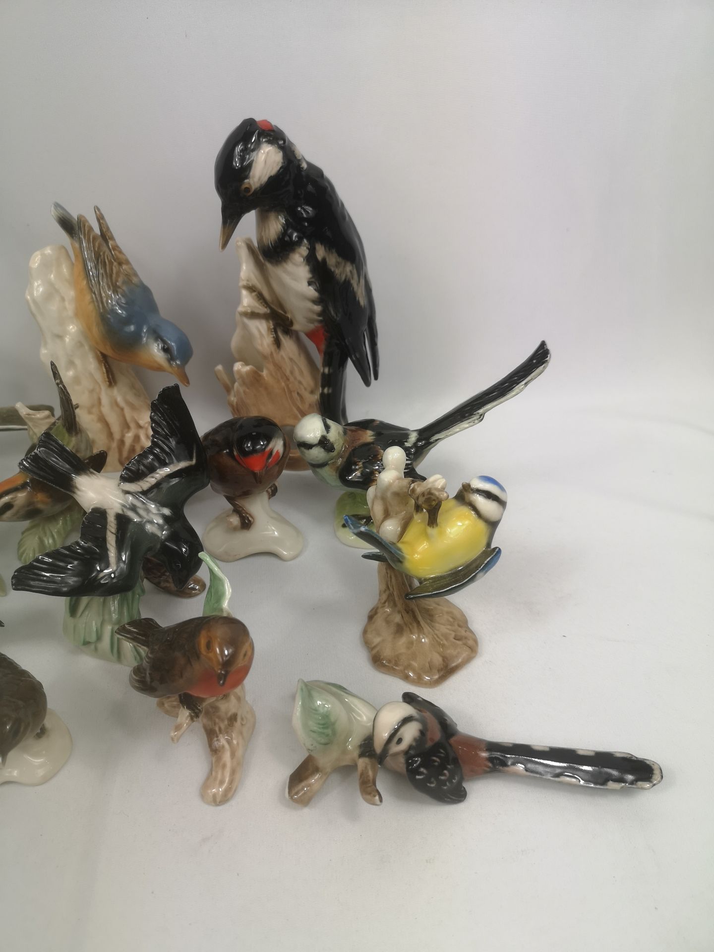 Collection of 15 Goebel porcelain birds - Bild 4 aus 5