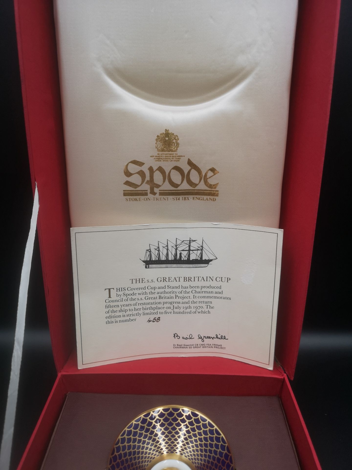 Spode limited edition cup in original box - Image 2 of 5