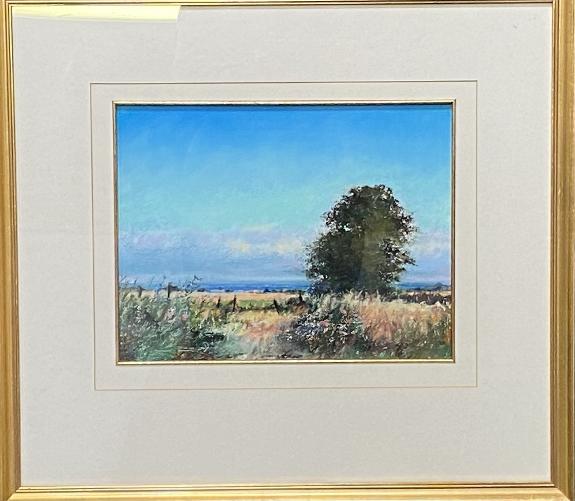 Framed and glazed pastel, signed Norman Smith - Image 2 of 3