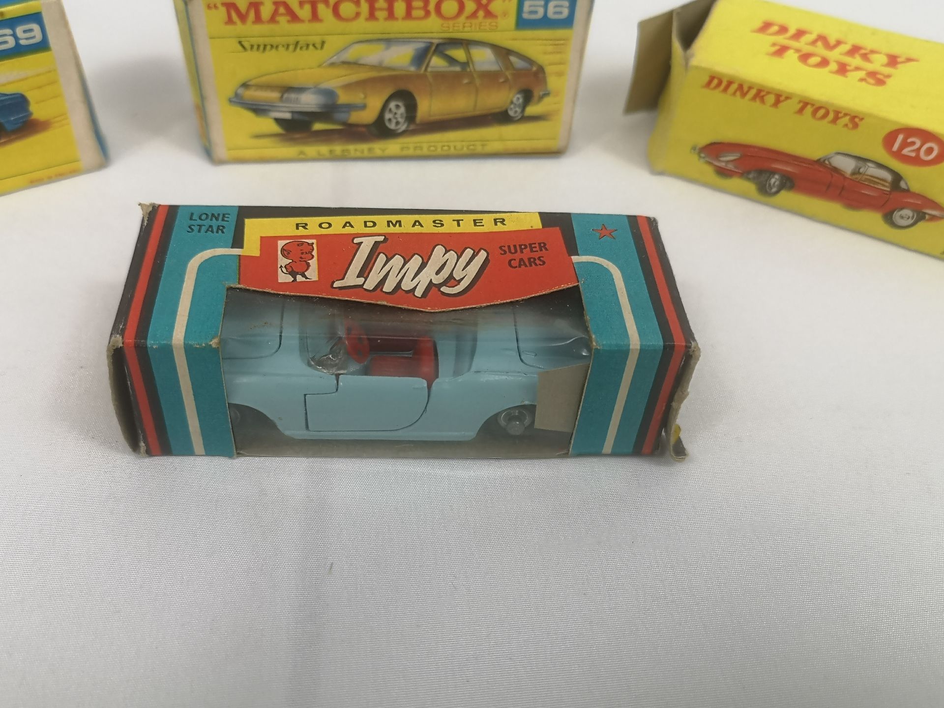 Two boxed Matchbox Series cars together with two others - Image 4 of 5