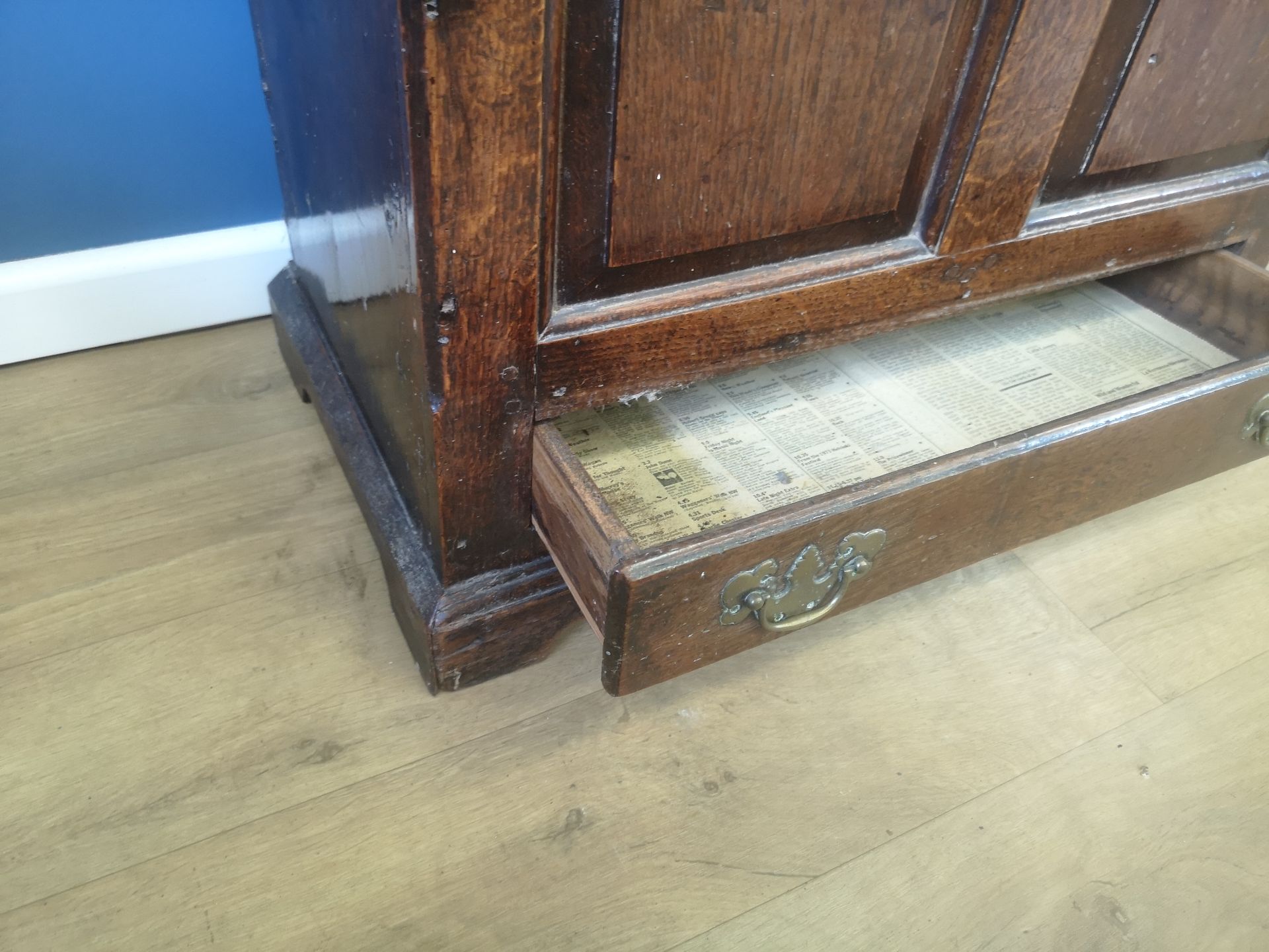 Victorian oak Bible box - Image 4 of 5