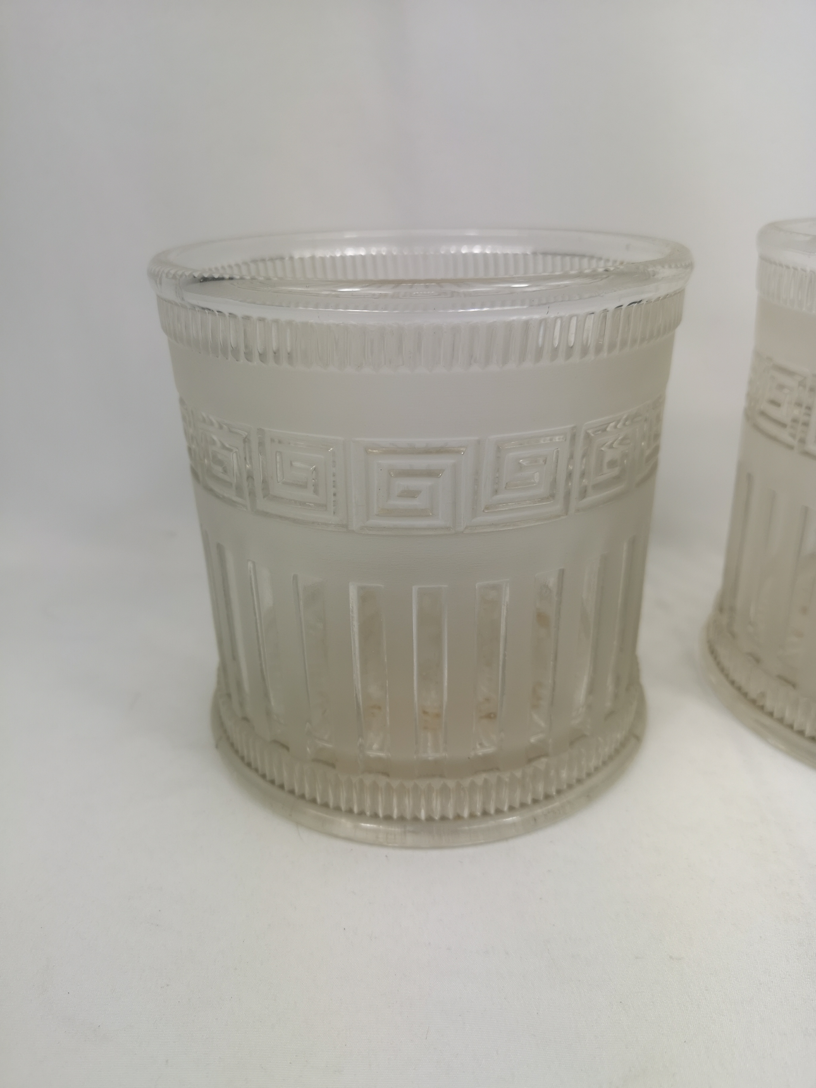 Two Victorian Molineaux Webb glass biscuit barrels - Image 4 of 6