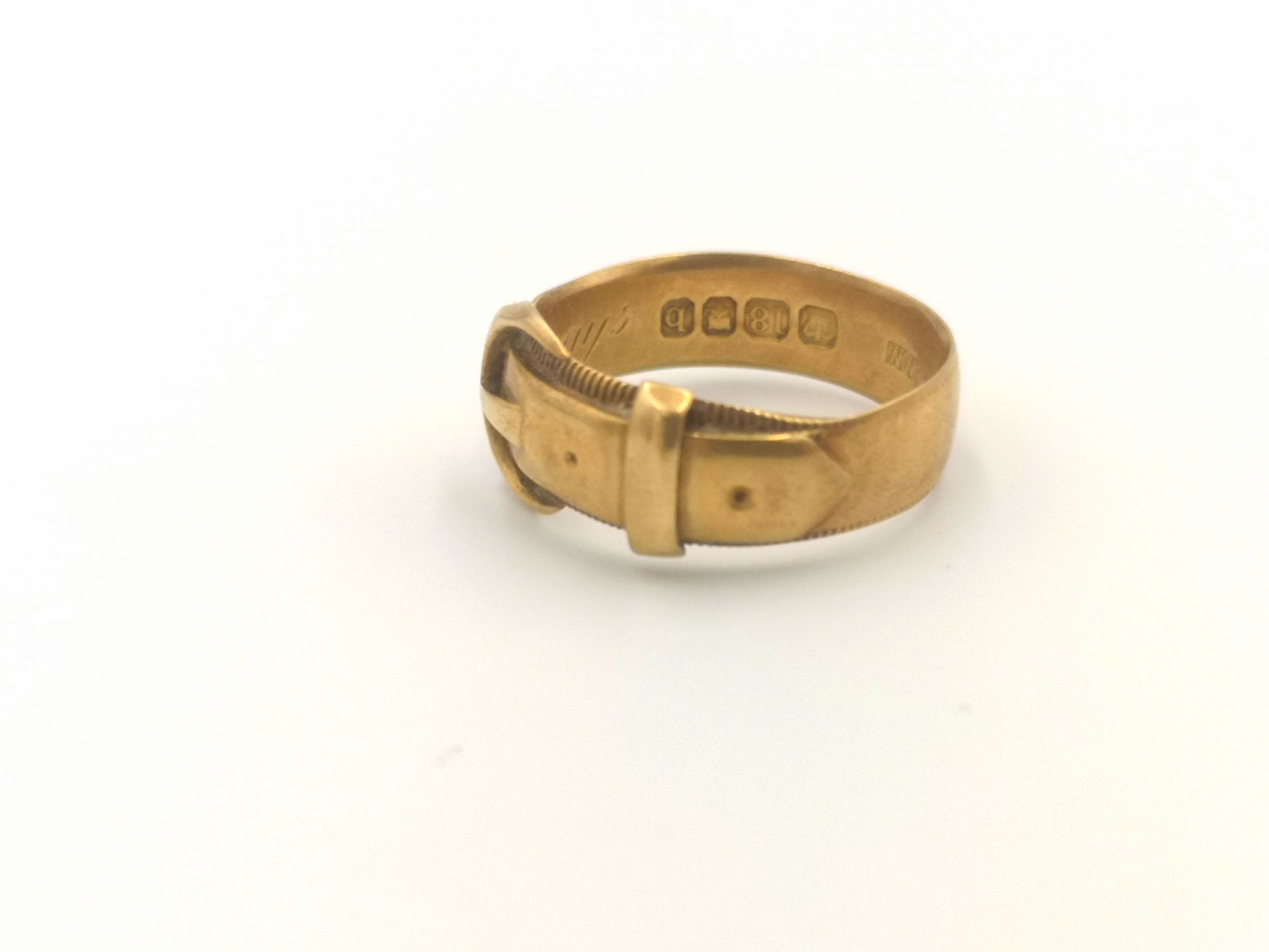 18ct gold ring - Image 5 of 5