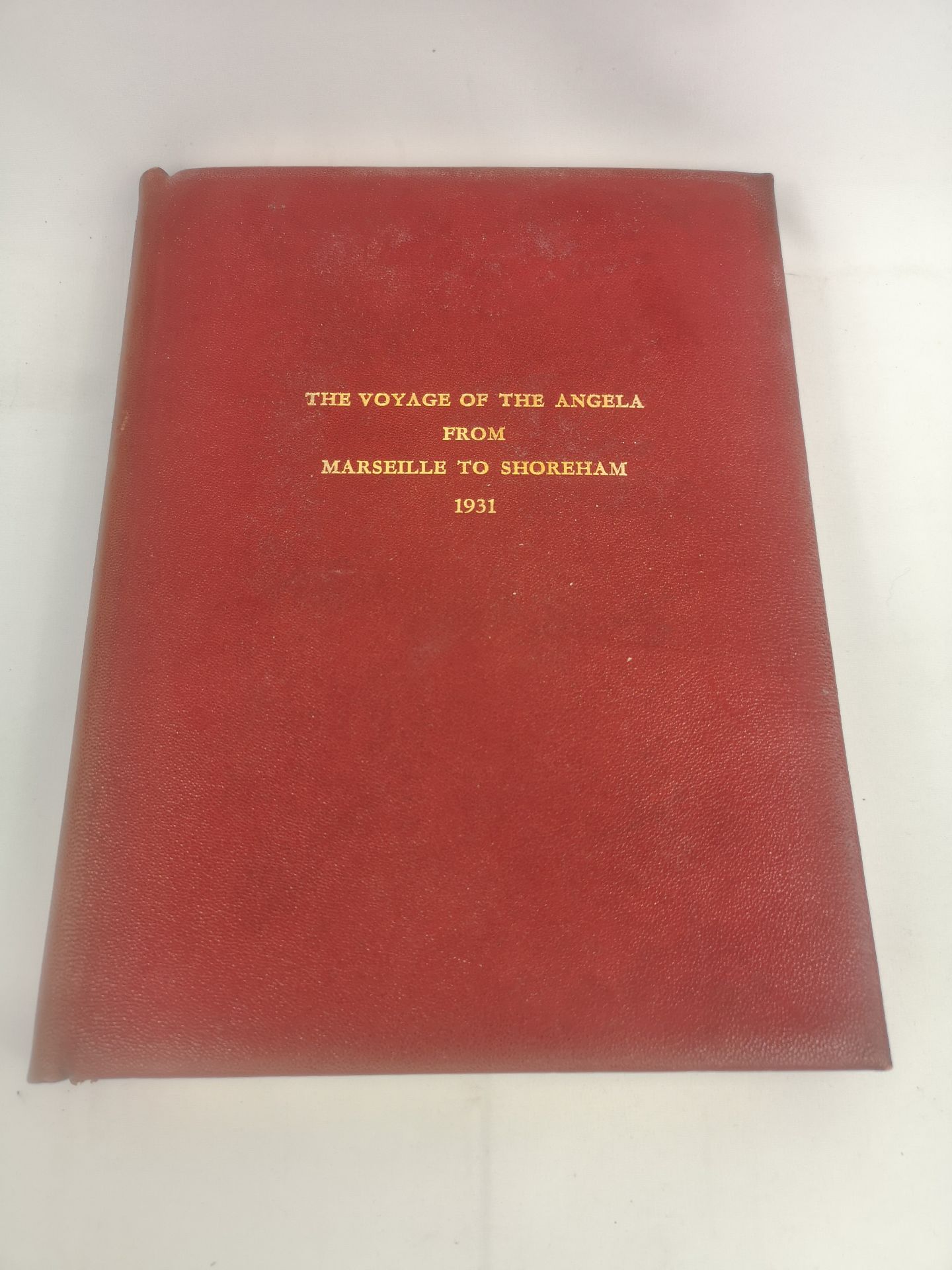 The Voyage of the Angela from Marseille to Shoreham 1931 - Image 3 of 7