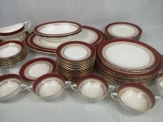 Royal Worcester Regency part dinner service