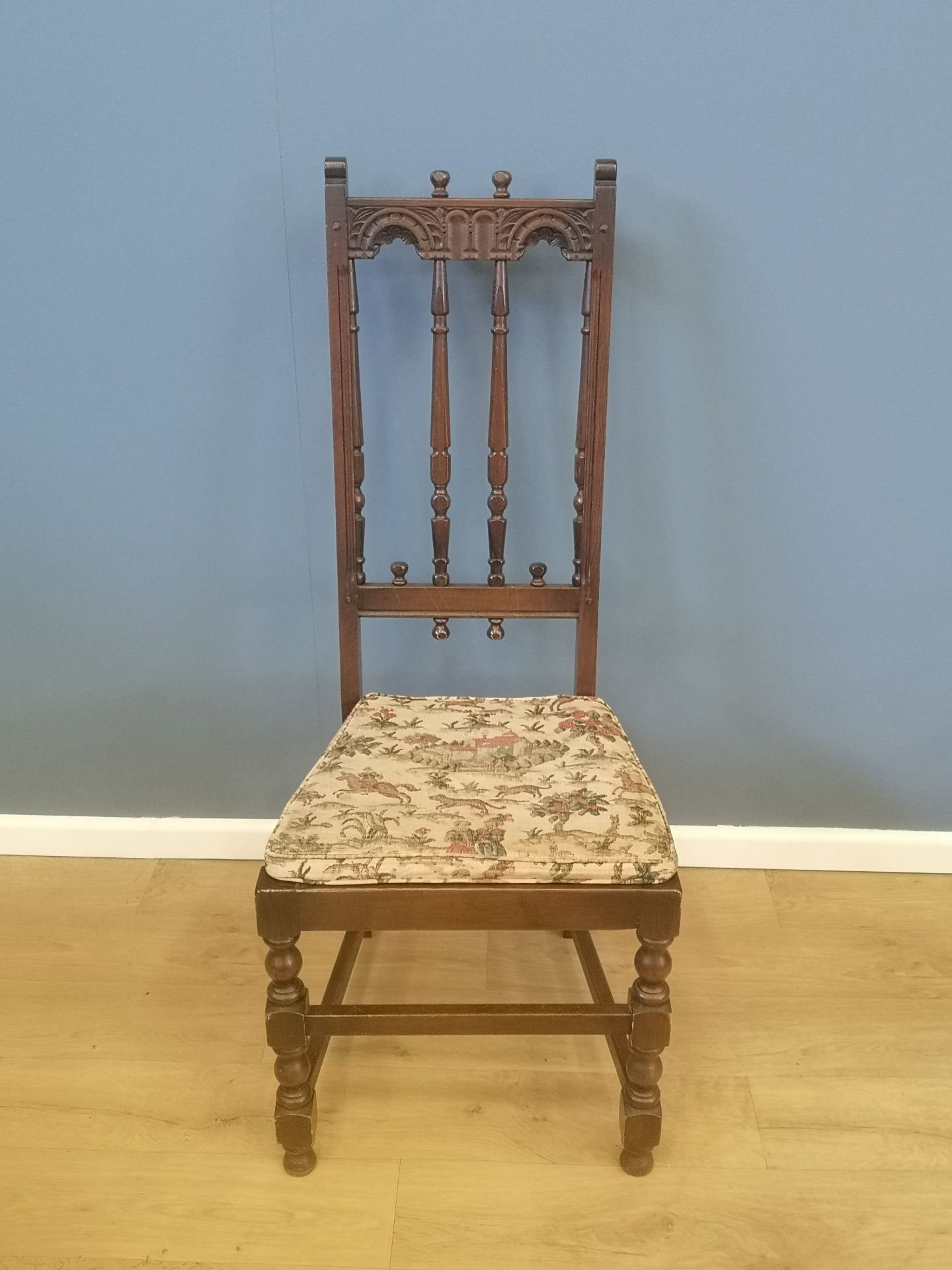 Set of eight Ercol dining chairs - Image 2 of 5