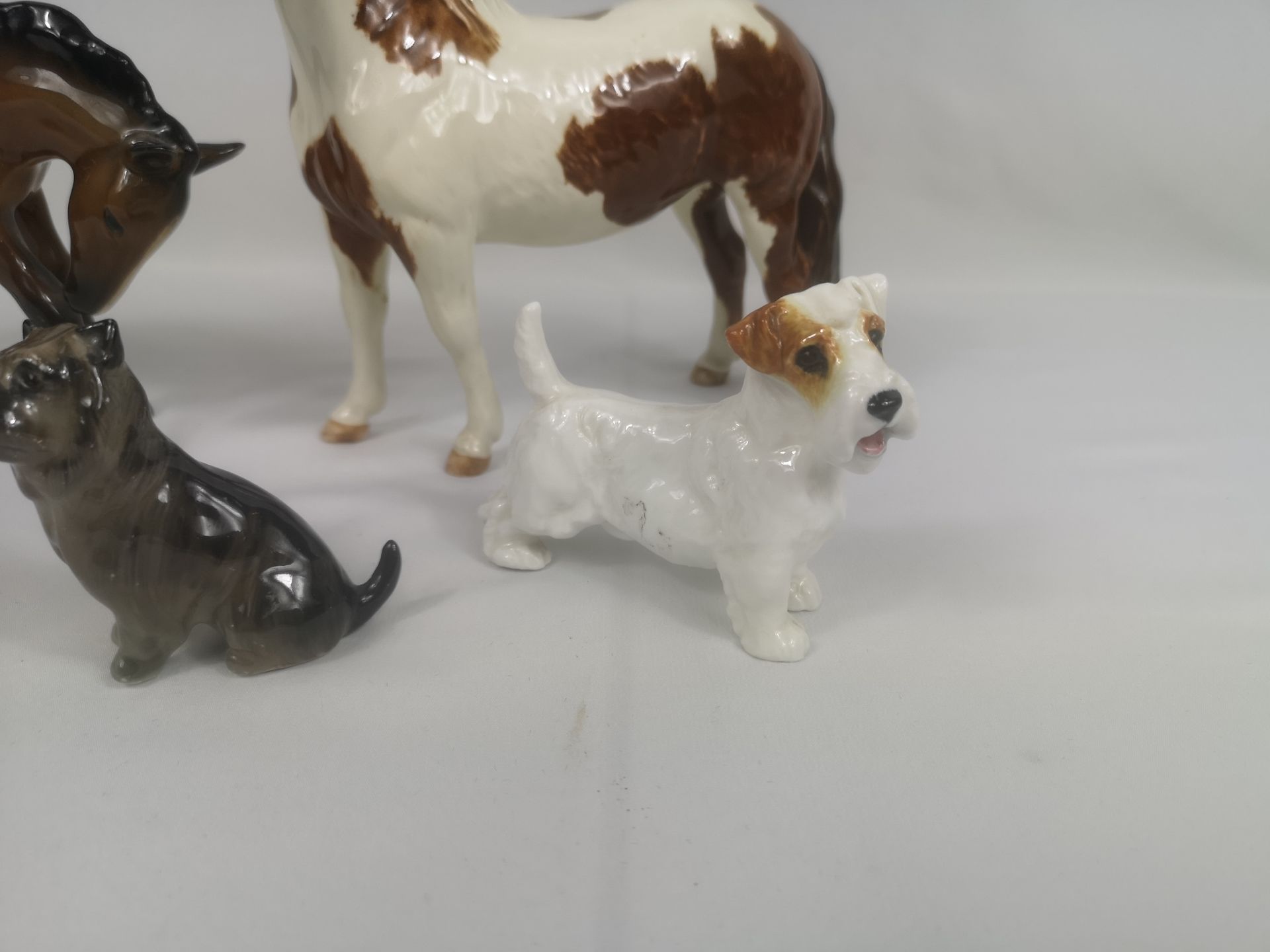 Three Beswick figures and Royal Doulton dog - Image 5 of 6