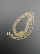 9ct gold necklace