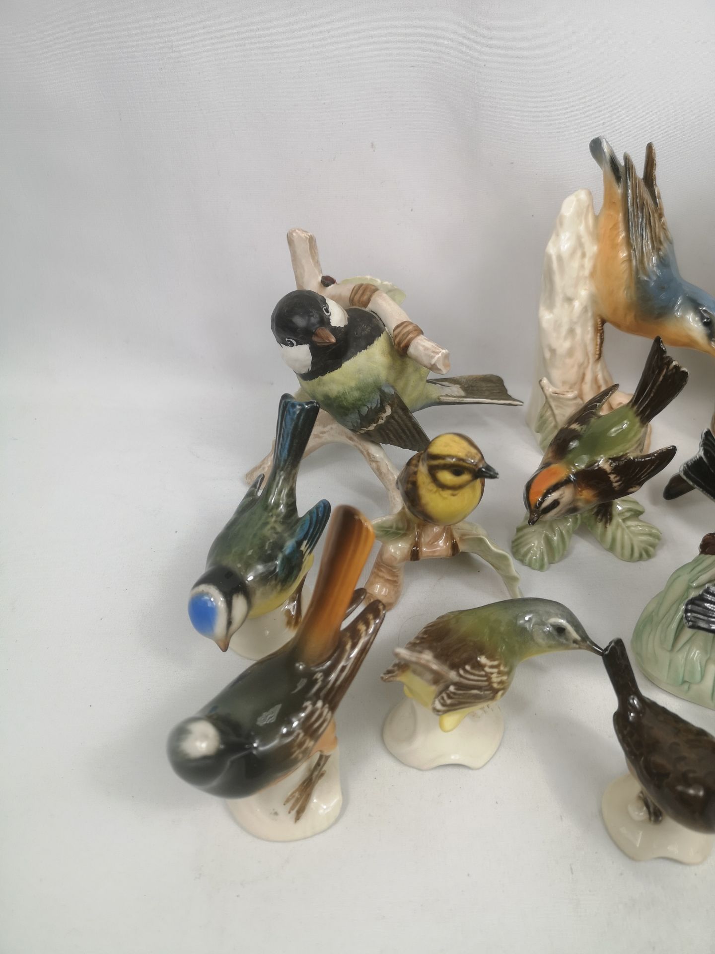 Collection of 15 Goebel porcelain birds - Bild 2 aus 5