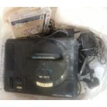 Sega Megadrive together with a Sony Playstation