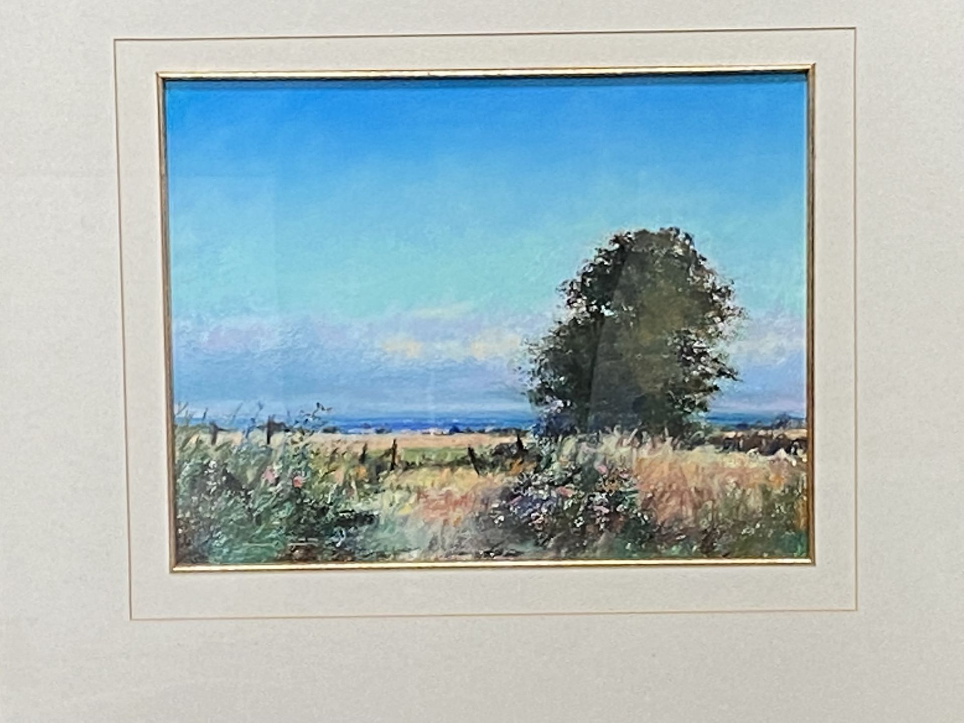 Framed and glazed pastel, signed Norman Smith - Image 3 of 3