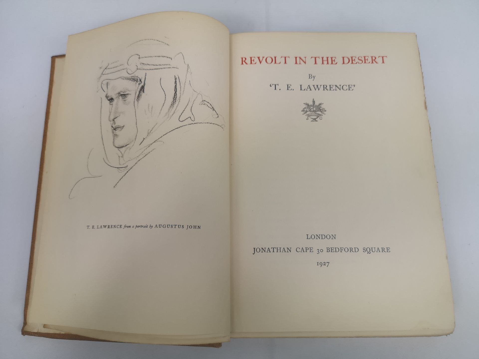 The Lost Oases by A.M.Hassanein Bey; together with Revolt in the Desert by T.E. Lawrence - Image 6 of 8