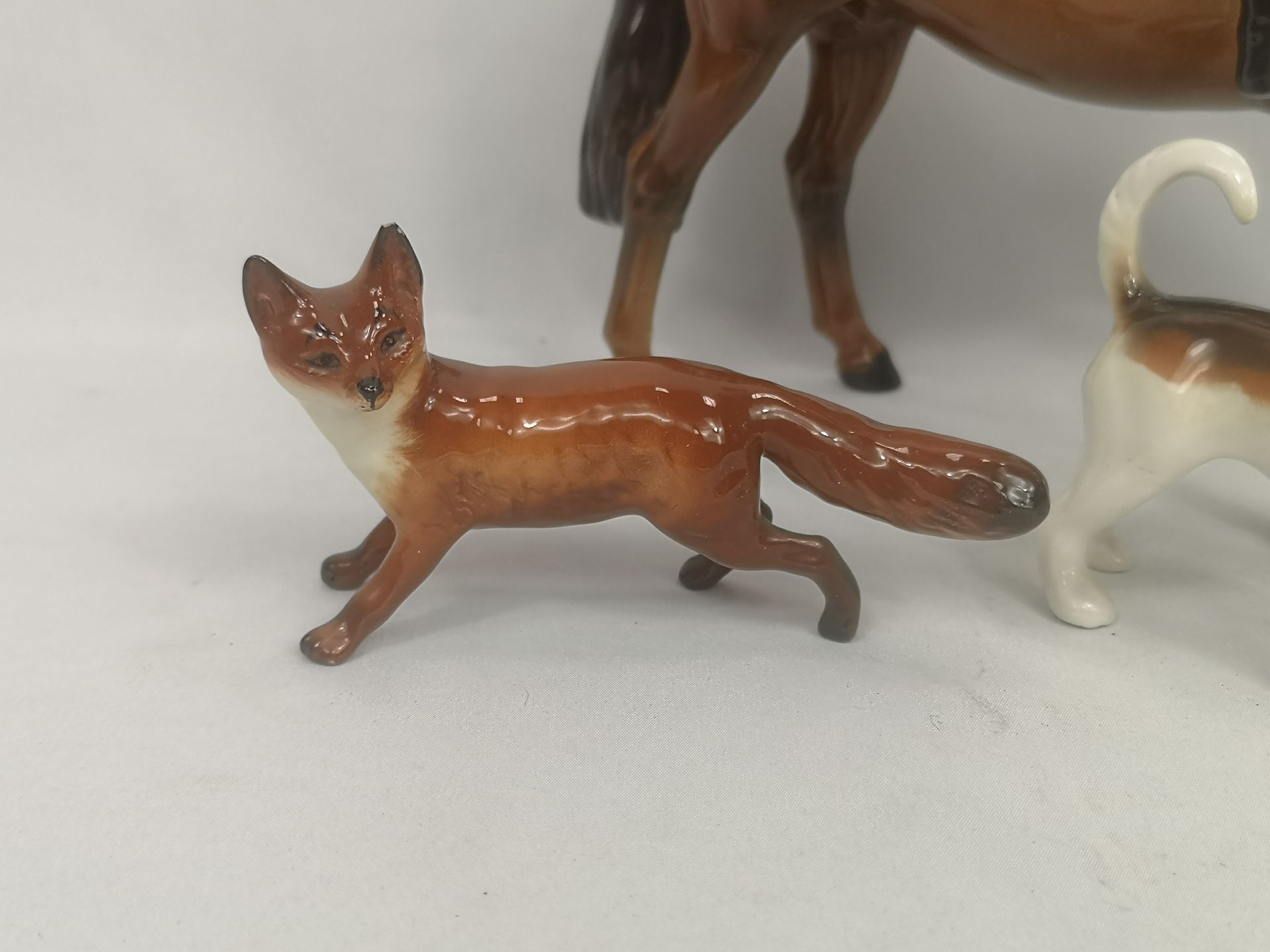 Beswick huntsman together with a Beswick fox and hound - Image 2 of 7