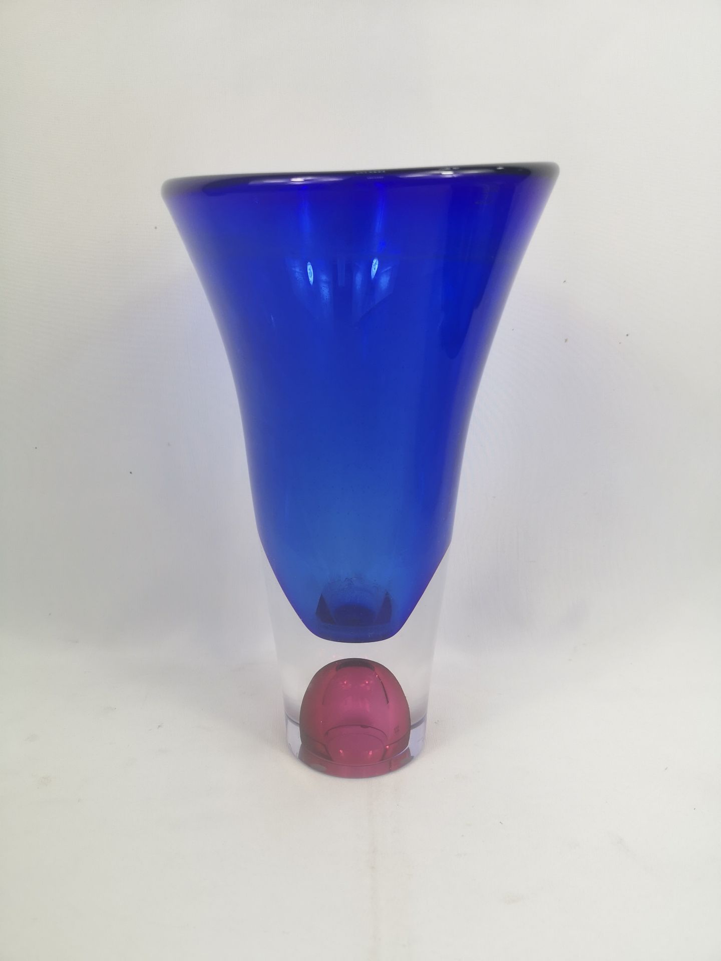 Kosta Boda vase and bowl - Image 2 of 5