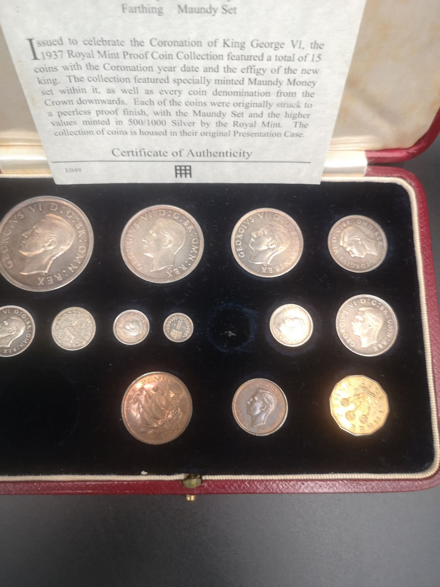 Royal Mint part set of specimen coins - Image 4 of 5