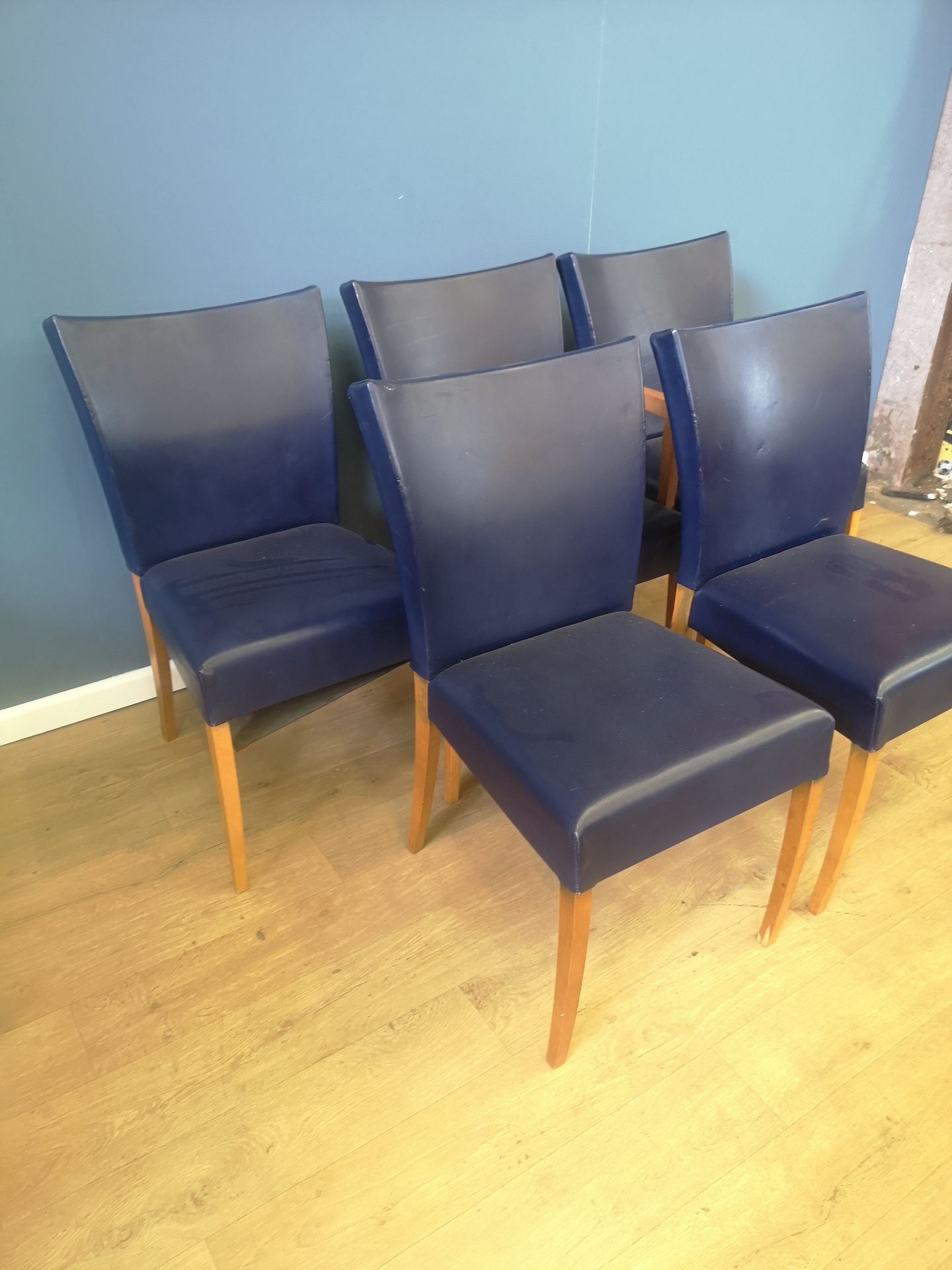 Four Montis dining chairs, together with Montis carver - Bild 3 aus 6