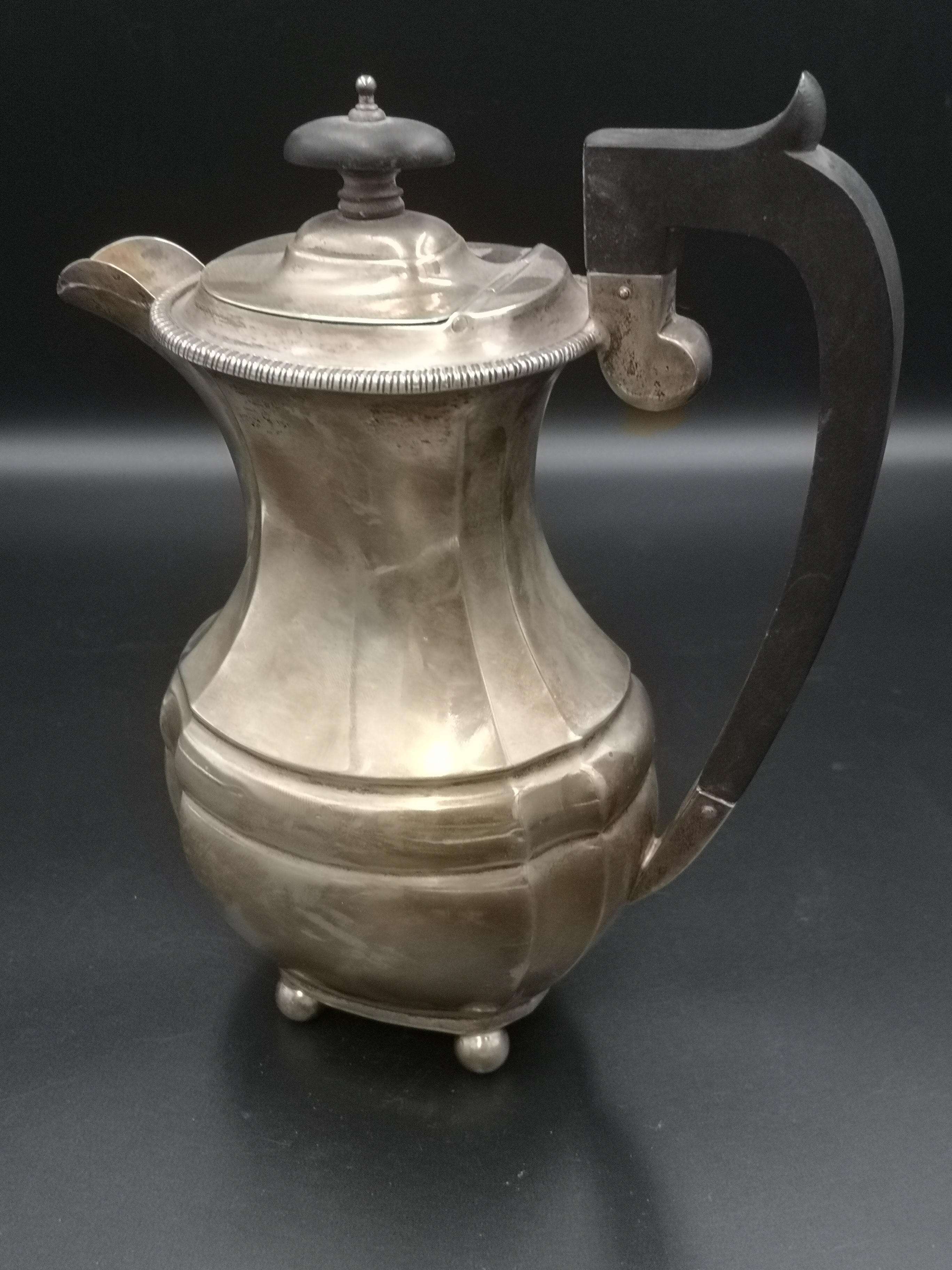 Silver coffee pot - Image 4 of 5