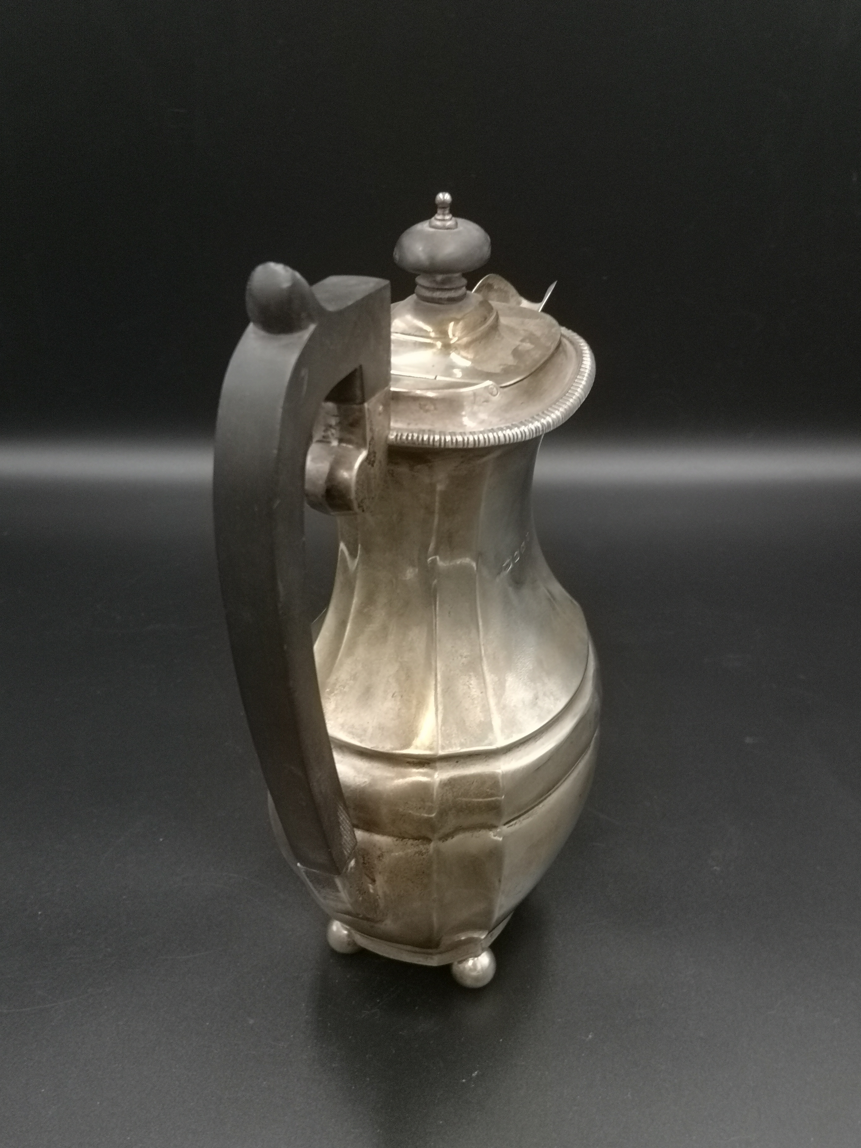 Silver coffee pot - Image 3 of 5