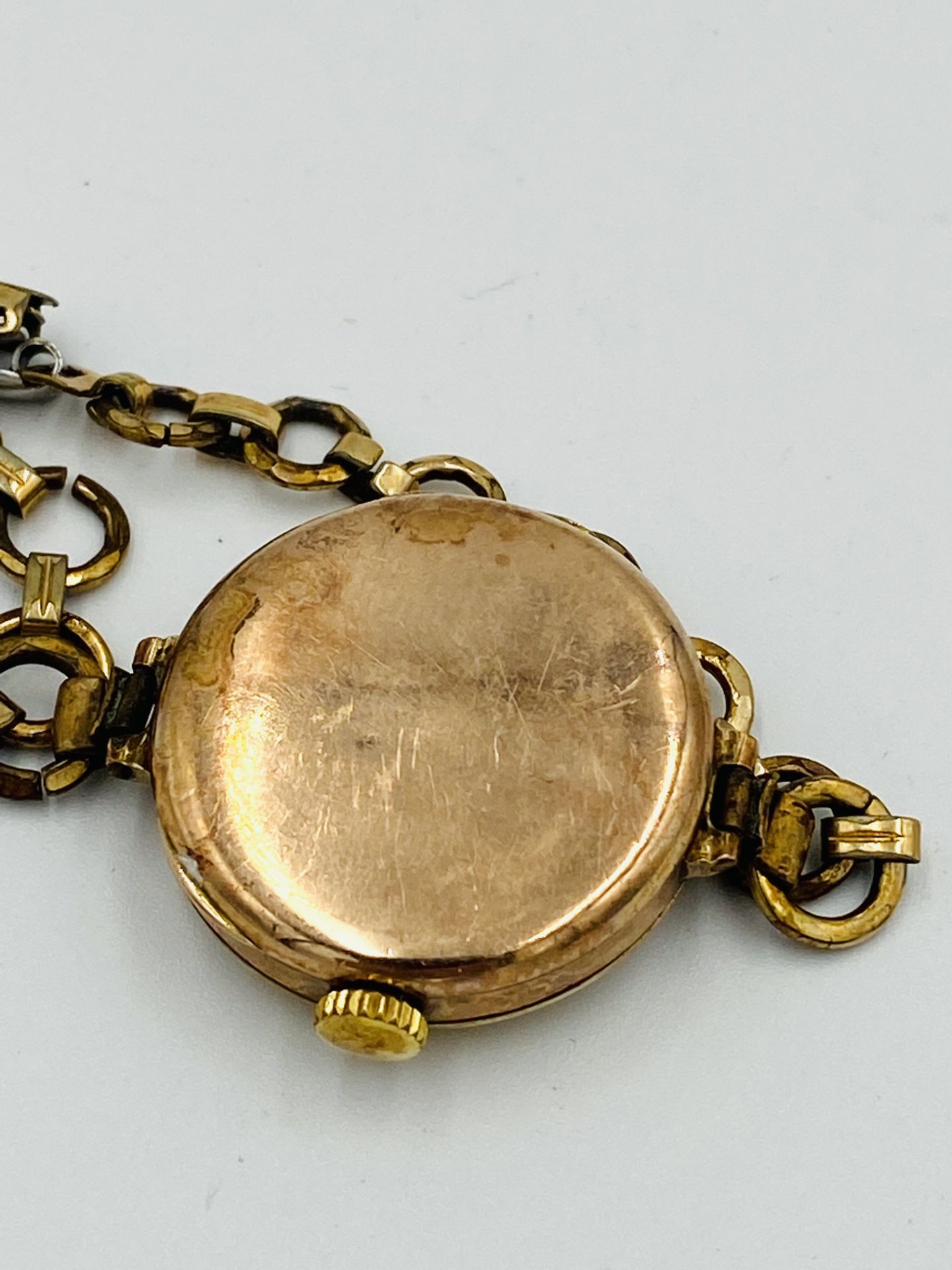 Rondine ladies wristwatch with 9ct gold case - Bild 3 aus 4