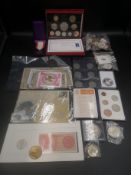 Collection of World coins, tokens and medals