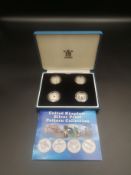 Royal Mint silver proof pattern collection