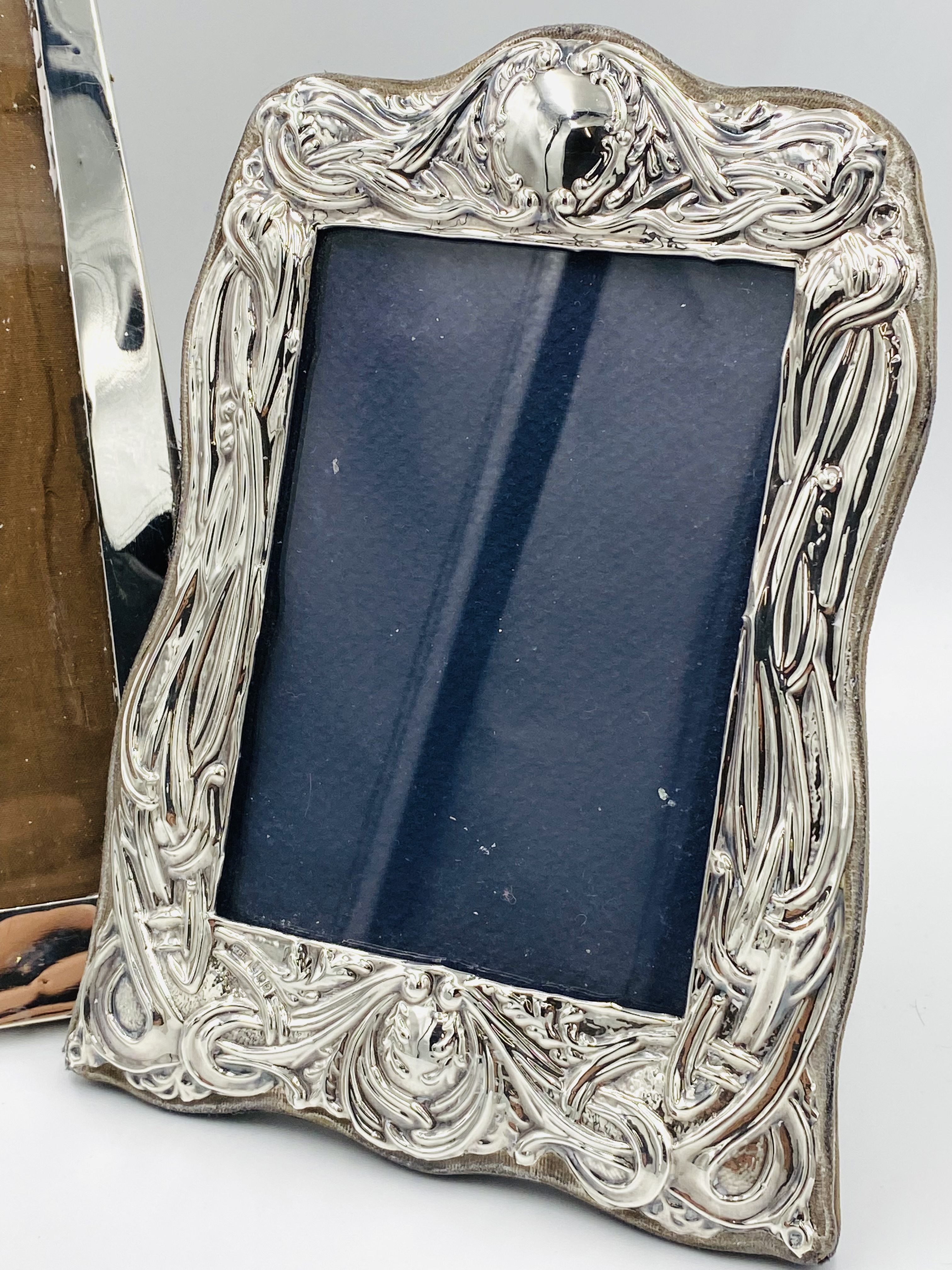 Two silver photograph frames - Image 2 of 4