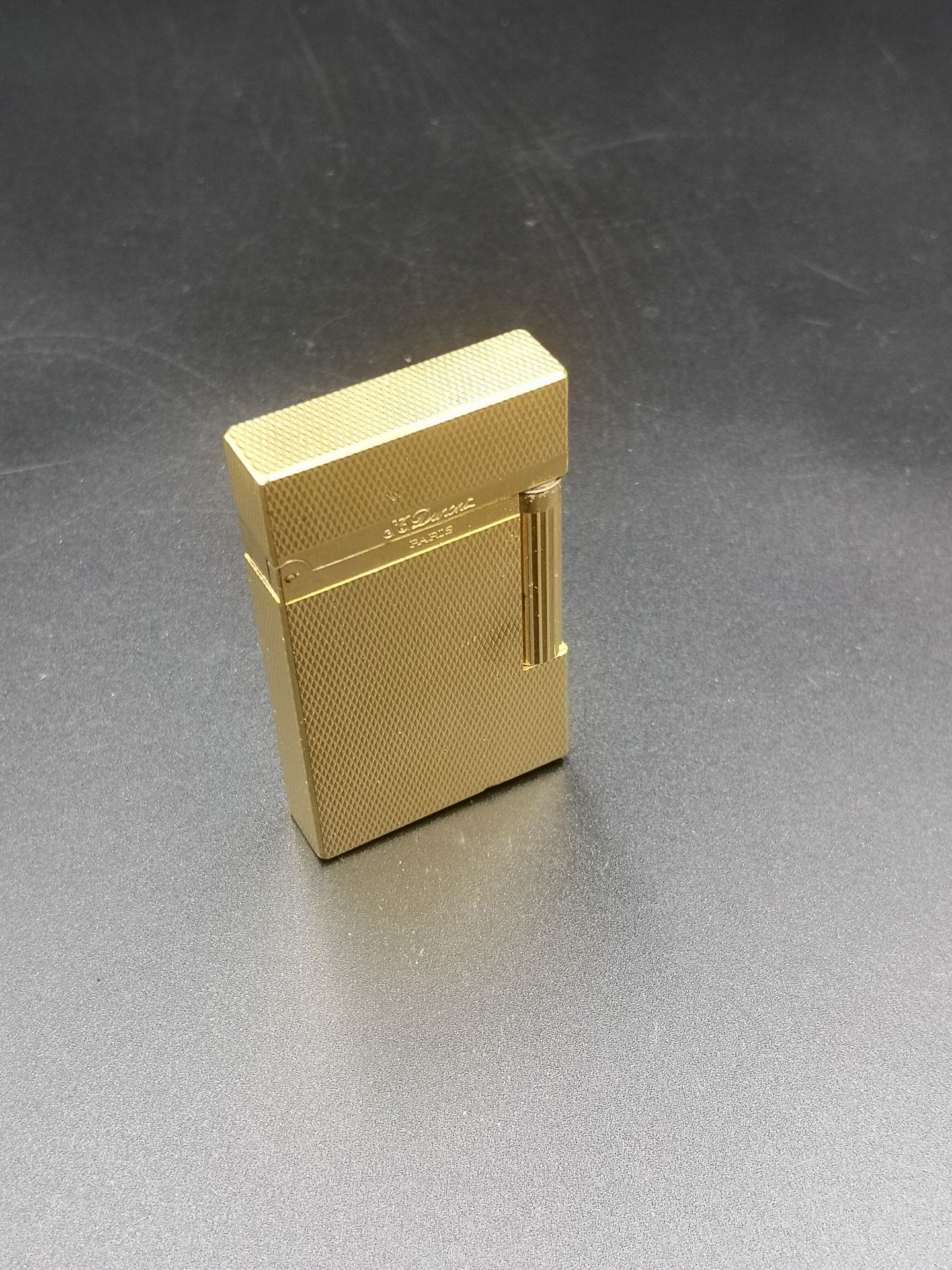 Three gold plated Dupont lighters - Image 7 of 8