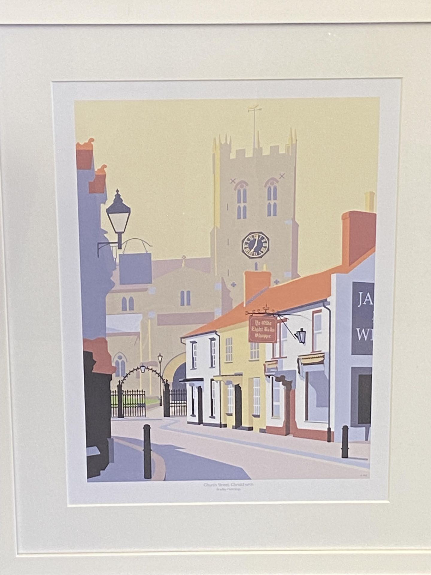 Two framed and glazed prints of Bournemouth - Image 4 of 5